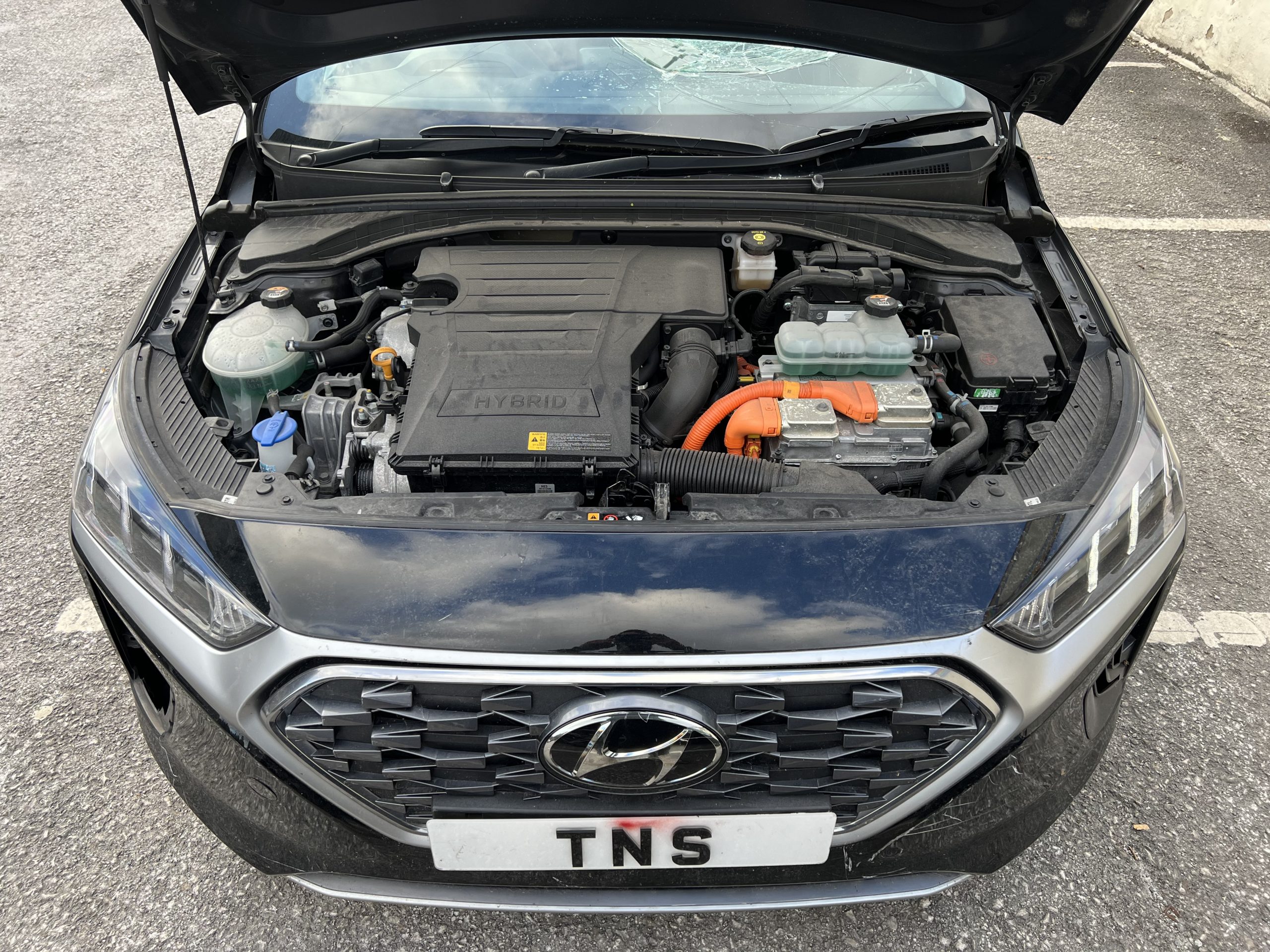 2021 HYUNDAI IONIQ 1.6 h-GDi PREMIUM SE DCT AUTO EURO 6 CAT N DAMAGED SALVAGE