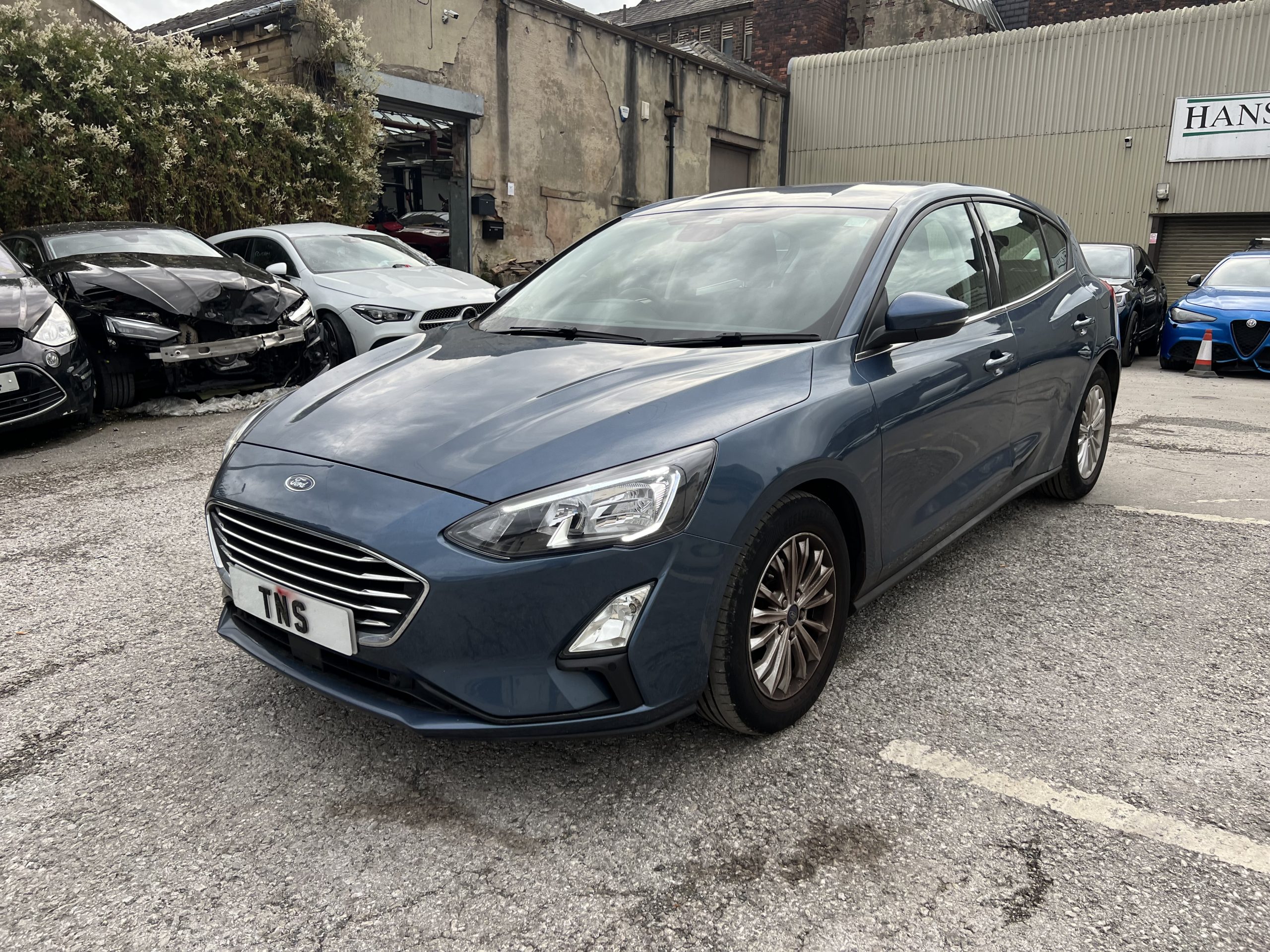 2021 21 FORD FOCUS 1.0T ECOBOOST TITANIUM AUTO EURO 6 CAT S DAMAGED SALVAGE