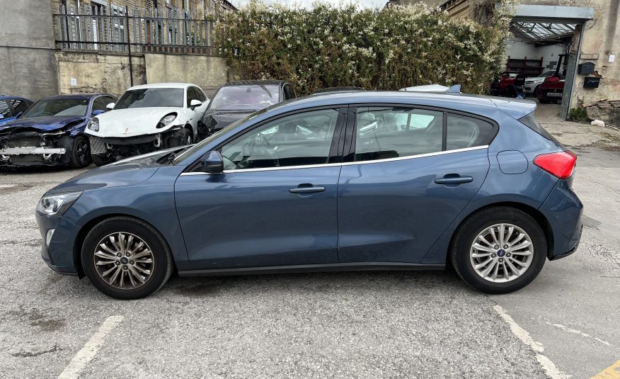 2021 21 FORD FOCUS 1.0T ECOBOOST TITANIUM AUTO EURO 6 CAT S DAMAGED SALVAGE