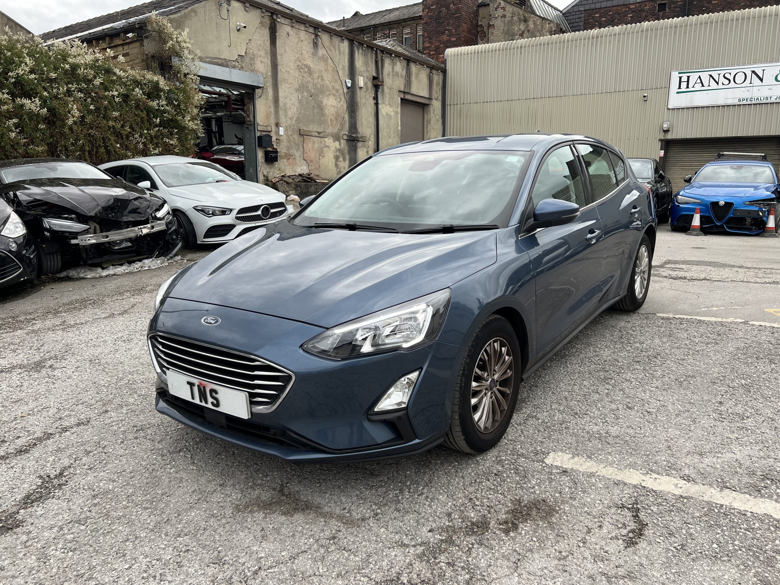 2021 21 FORD FOCUS 1.0T ECOBOOST TITANIUM AUTO EURO 6 CAT S DAMAGED SALVAGE