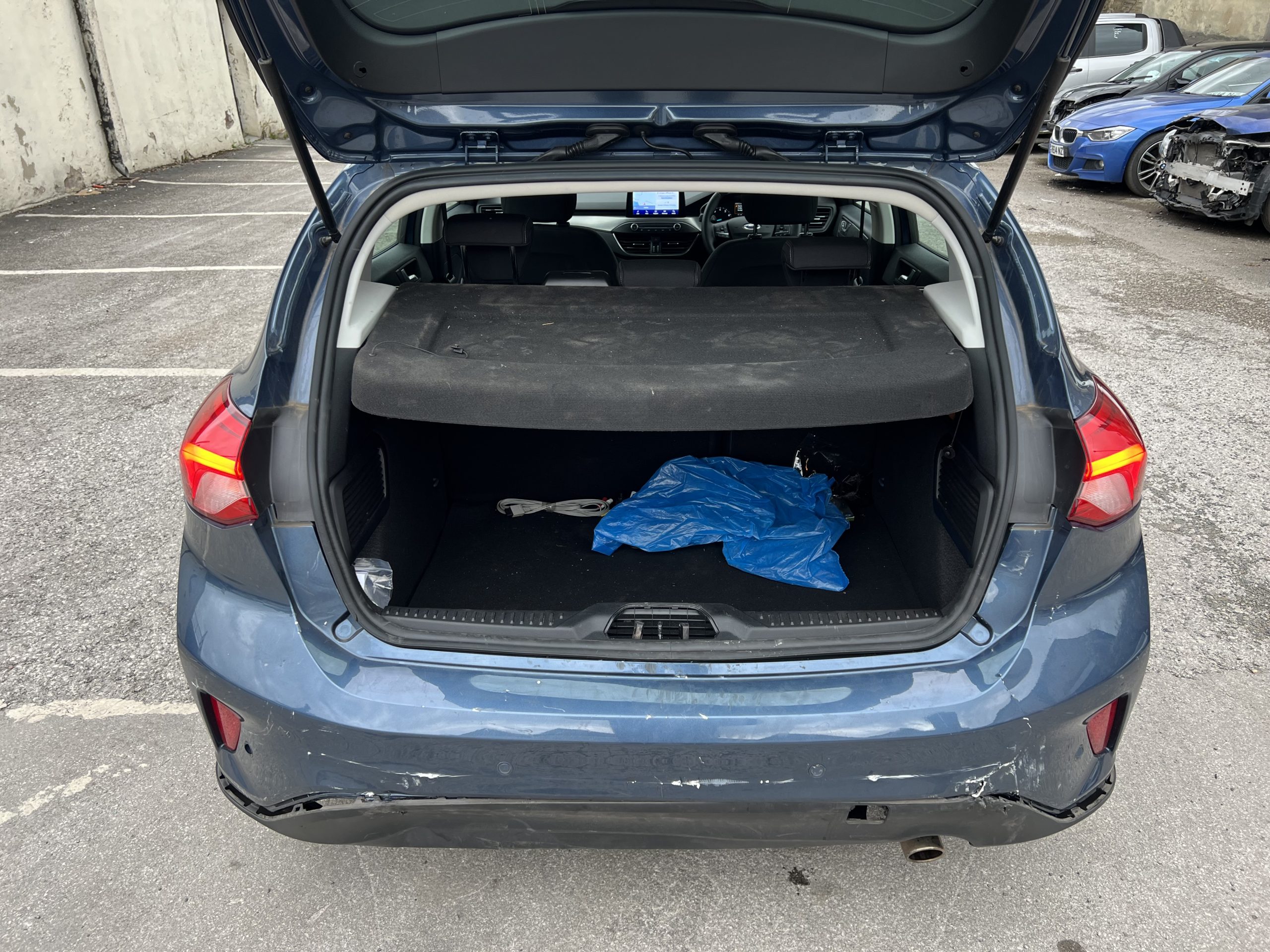 2021 21 FORD FOCUS 1.0T ECOBOOST TITANIUM AUTO EURO 6 CAT S DAMAGED SALVAGE