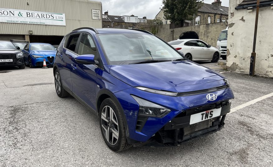 2022 HYUNDAI BAYON 1.0 T-GDi MHEV PREMIUM EURO 6 CAT S DAMAGED SALVAGE