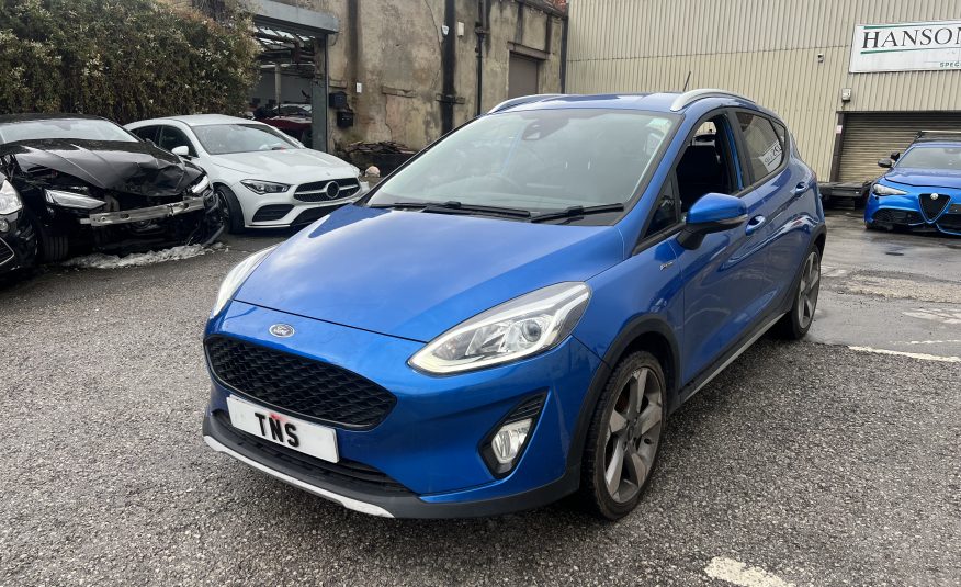 2020 20 FORD FIESTA 1.0T ECOBOOST ACTIVE X UNRECORDED DAMAGED SALVAGE