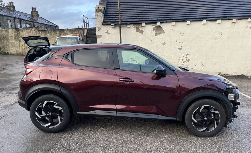 2023 23 NISSAN JUKE 1.0 DIG-T N-CONNECTA EURO 6 CAT S DAMAGED SALVAGE