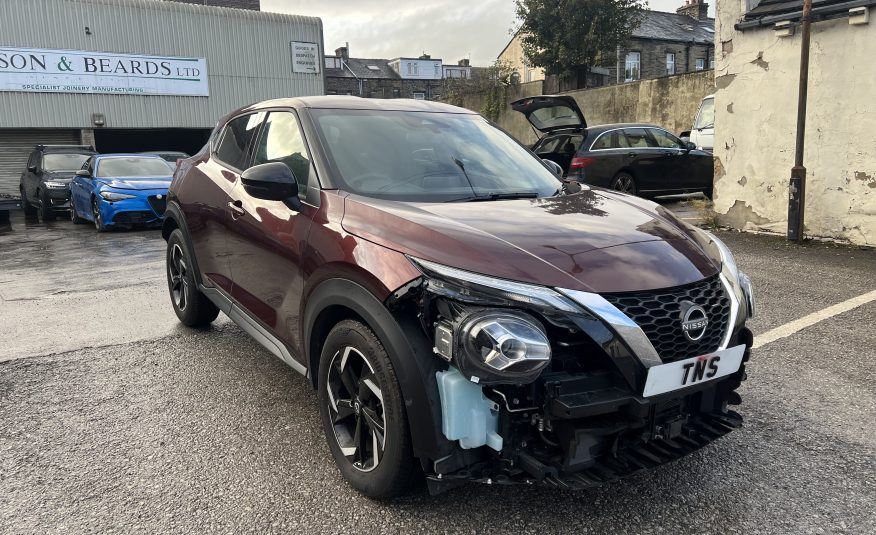 2023 23 NISSAN JUKE 1.0 DIG-T N-CONNECTA EURO 6 CAT S DAMAGED SALVAGE