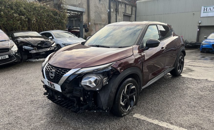 2023 23 NISSAN JUKE 1.0 DIG-T N-CONNECTA EURO 6 CAT S DAMAGED SALVAGE