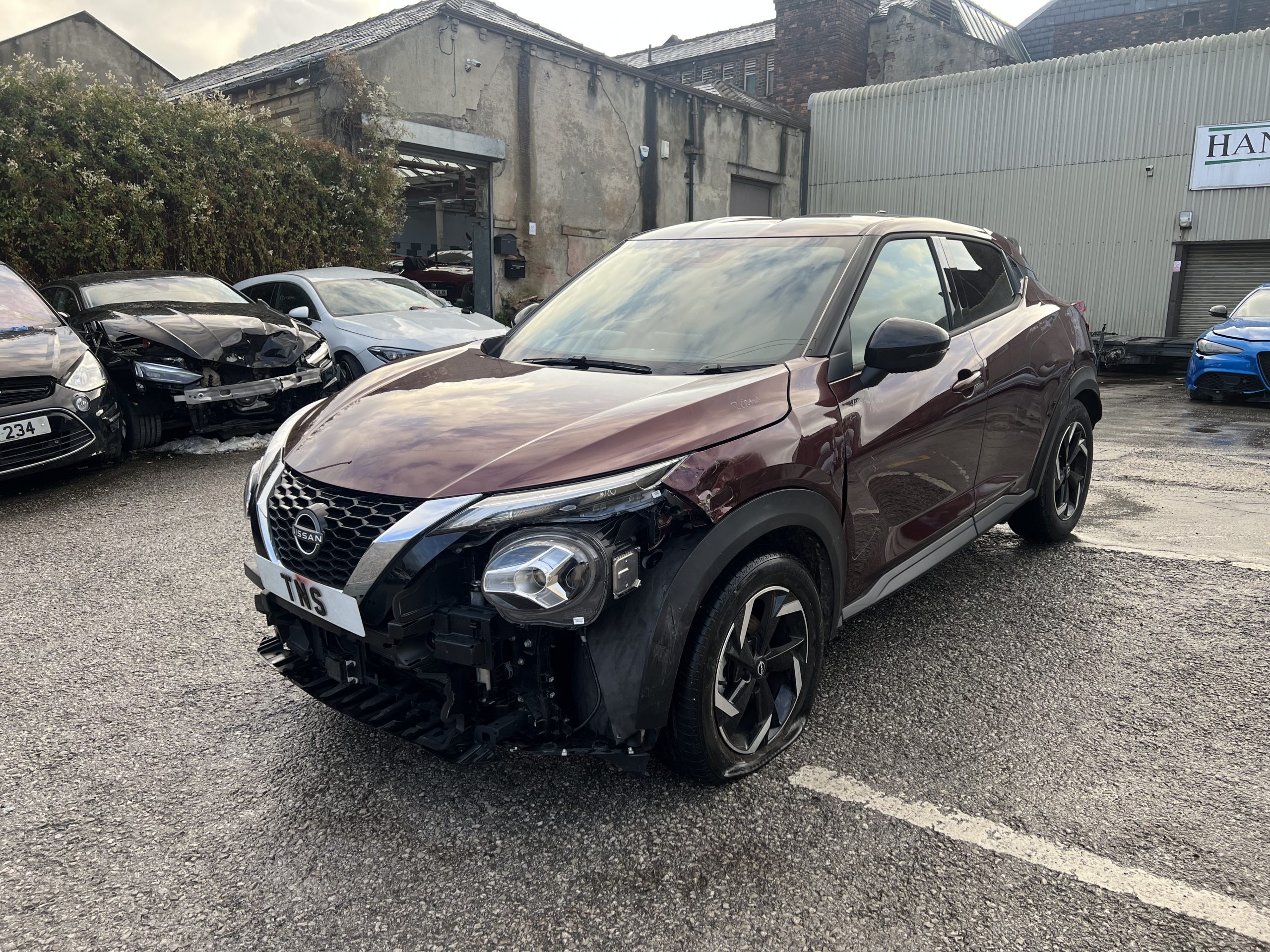 2023 23 NISSAN JUKE 1.0 DIG-T N-CONNECTA EURO 6 CAT S DAMAGED SALVAGE
