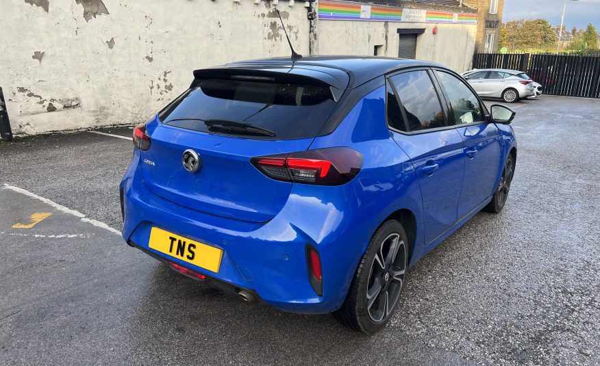 2021 VAUXHALL CORSA 1.2 TURBO SRI EURO 6 CAT S DAMAGED SALVAGE