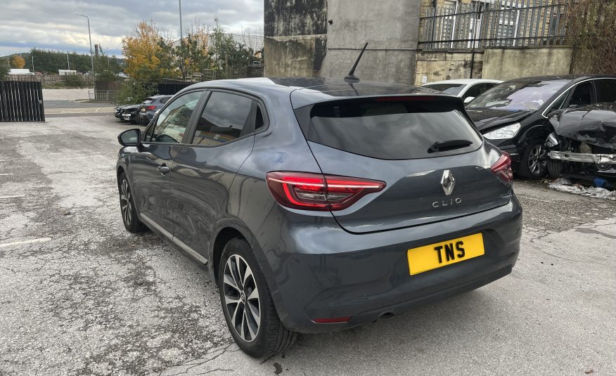 2020 70 RENAULT CLIO 1.0 TCe ICONIC CVT A7 AUTO EURO 6 CAT S DAMAGED SALVAGE