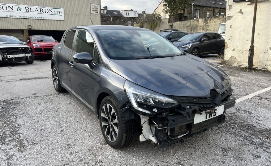 2020 70 RENAULT CLIO 1.0 TCe ICONIC CVT A7 AUTO EURO 6 CAT S DAMAGED SALVAGE