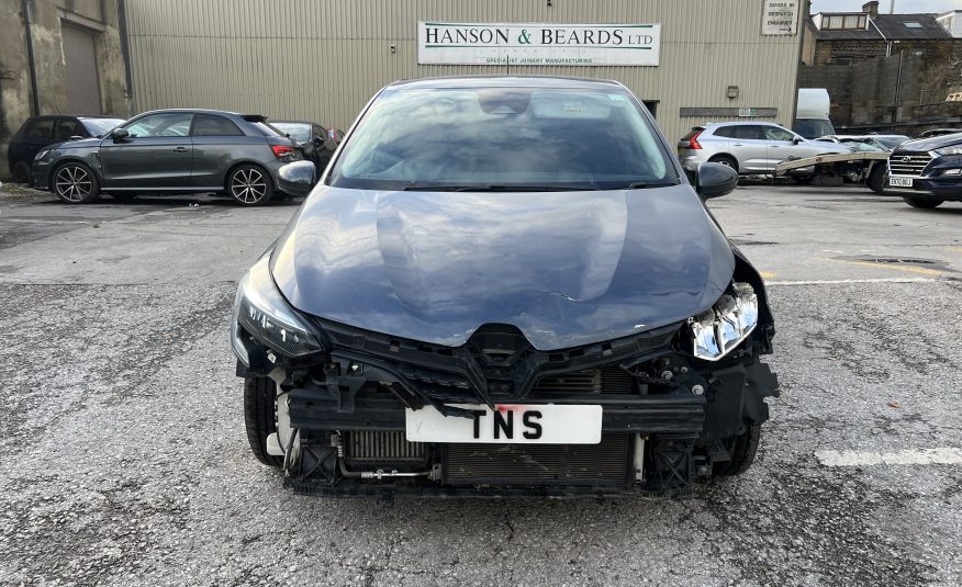 2020 70 RENAULT CLIO 1.0 TCe ICONIC CVT A7 AUTO EURO 6 CAT S DAMAGED SALVAGE