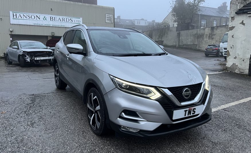 2020 70 NISSAN QASHQAI N-MOTION 1.3 DIG-T DCT AUTO UNRECORDED DAMAGED SALVAGE