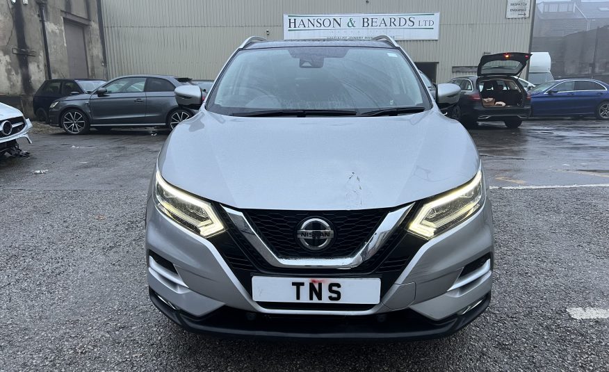 2020 70 NISSAN QASHQAI N-MOTION 1.3 DIG-T DCT AUTO UNRECORDED DAMAGED SALVAGE