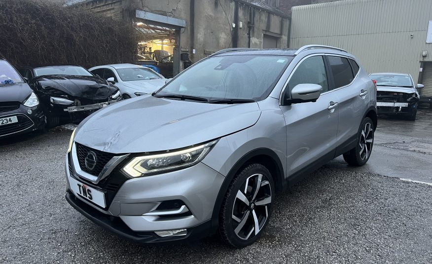 2020 70 NISSAN QASHQAI N-MOTION 1.3 DIG-T DCT AUTO UNRECORDED DAMAGED SALVAGE