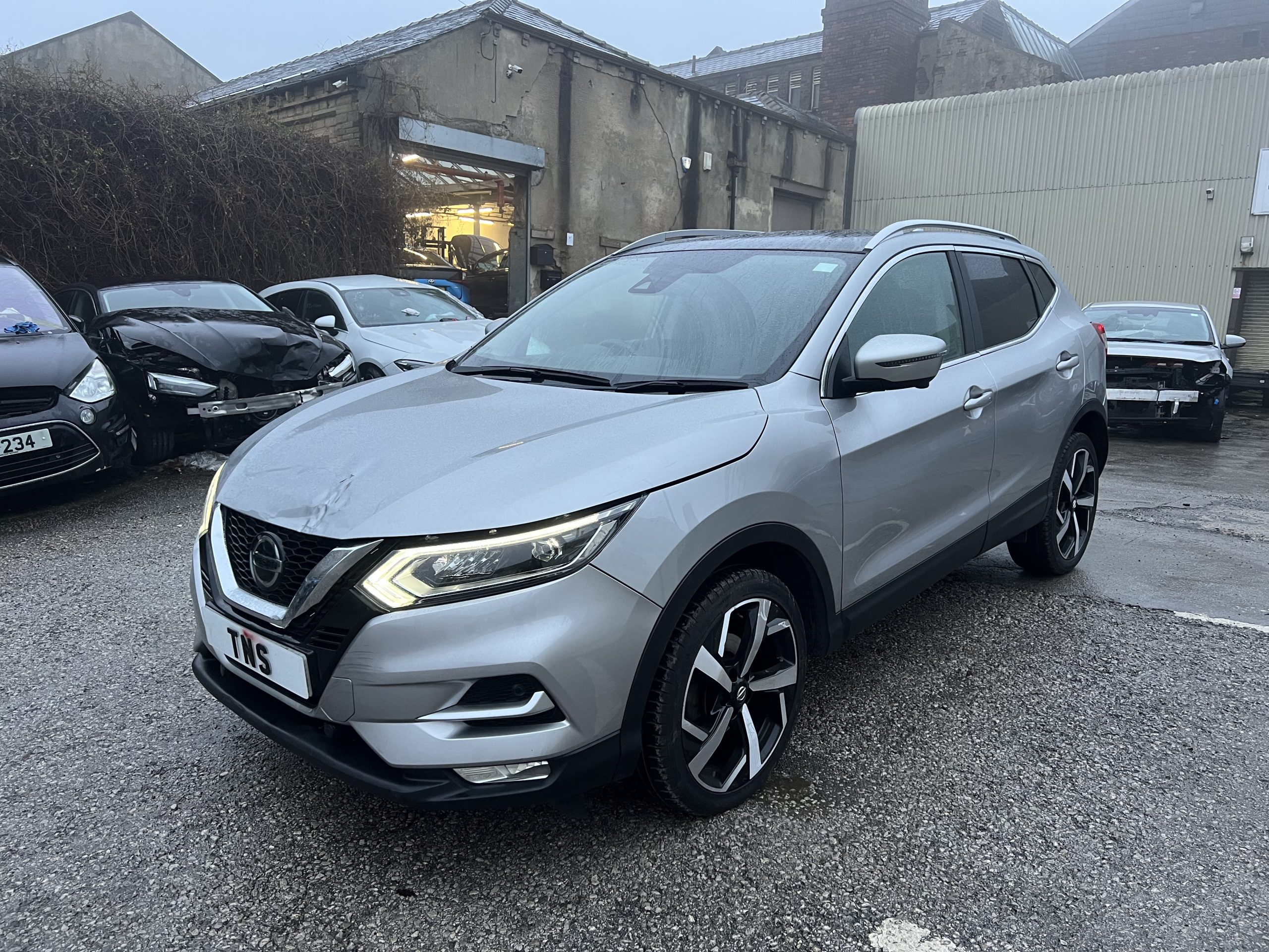 2020 70 NISSAN QASHQAI N-MOTION 1.3 DIG-T DCT AUTO UNRECORDED DAMAGED SALVAGE
