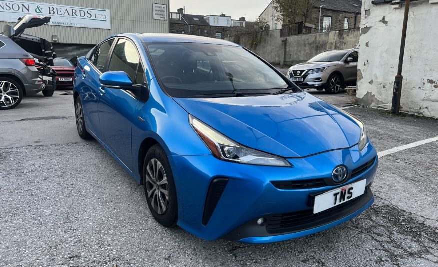 2021 21 TOYOTA PRIUS ACTIVE 1.8 VVT-h GPF AUTO HYBRID UNRECORDED DAMAGED SALVAGE