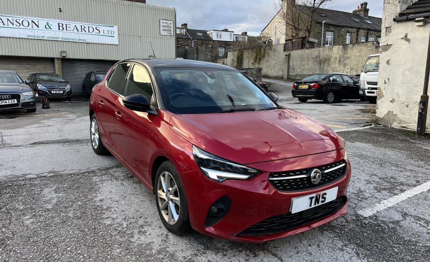 2021 VAUXHALL CORSA 1.2 TURBO ELITE NAV EURO 6 UNRECORDED DAMAGED SALVAGE