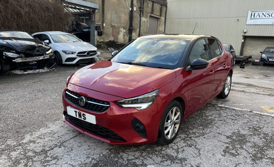 2021 VAUXHALL CORSA 1.2 TURBO ELITE NAV EURO 6 UNRECORDED DAMAGED SALVAGE