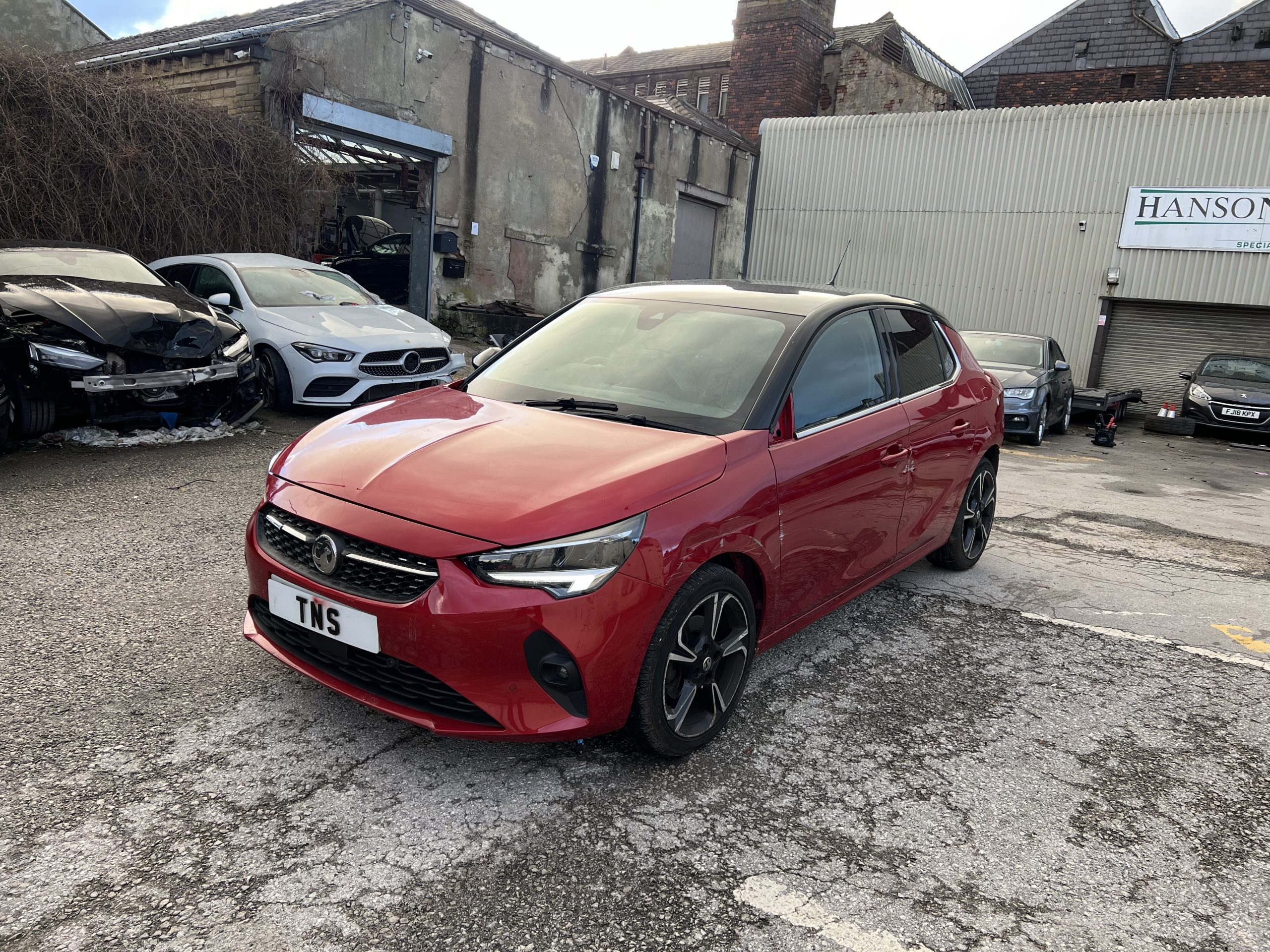 2021 21 VAUXHALL CORSA 1.2 TURBO ELITE NAV PREMIUM EURO 6 CAT S DAMAGED SALVAGE
