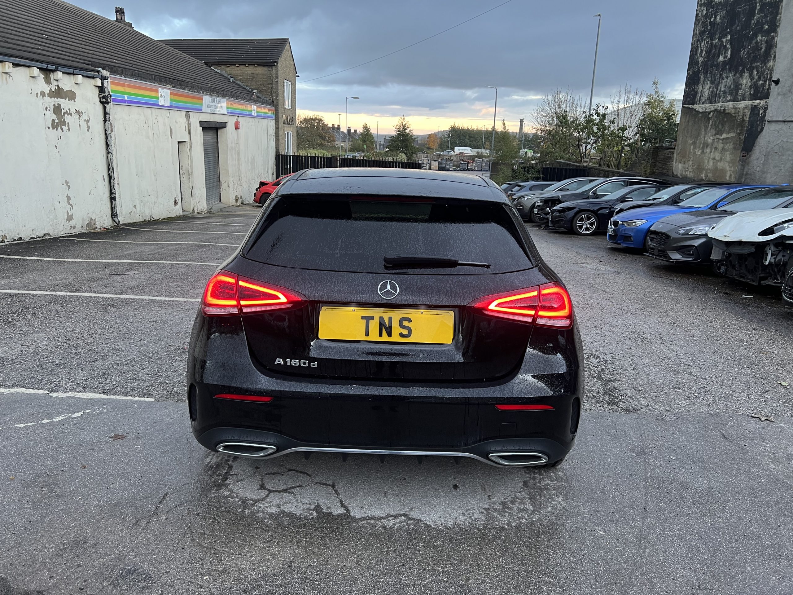 2020 20 MERCEDES-BENZ A CLASS 1.5 A180D AMG LINE AUTO DCT CAT S DAMAGED SALVAGE