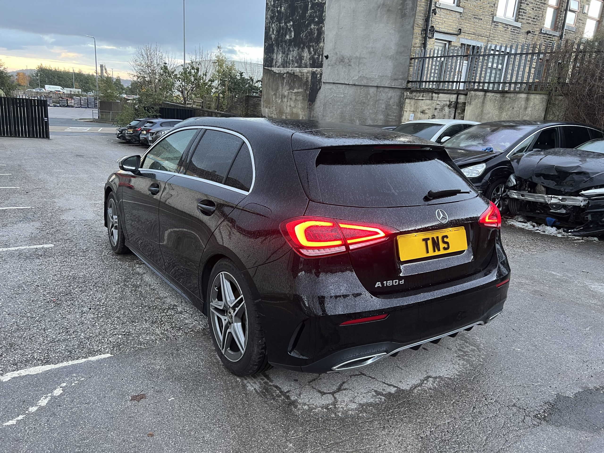 2020 20 MERCEDES-BENZ A CLASS 1.5 A180D AMG LINE AUTO DCT CAT S DAMAGED SALVAGE