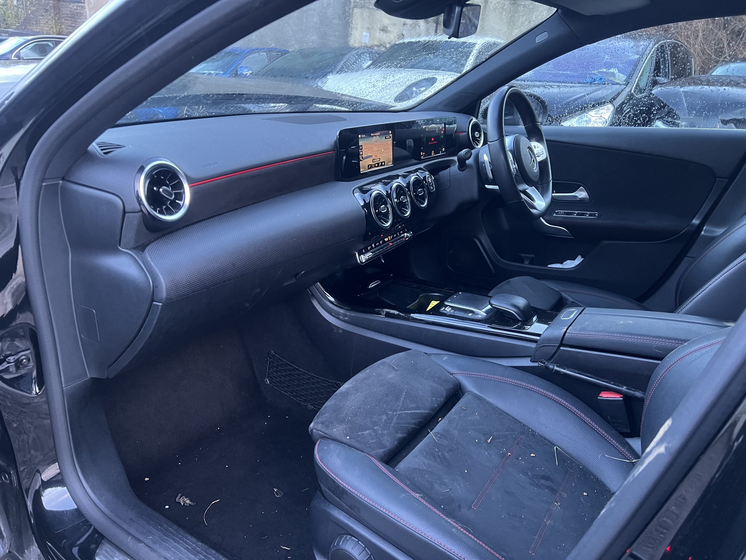 2020 20 MERCEDES-BENZ A CLASS 1.5 A180D AMG LINE AUTO DCT CAT S DAMAGED SALVAGE