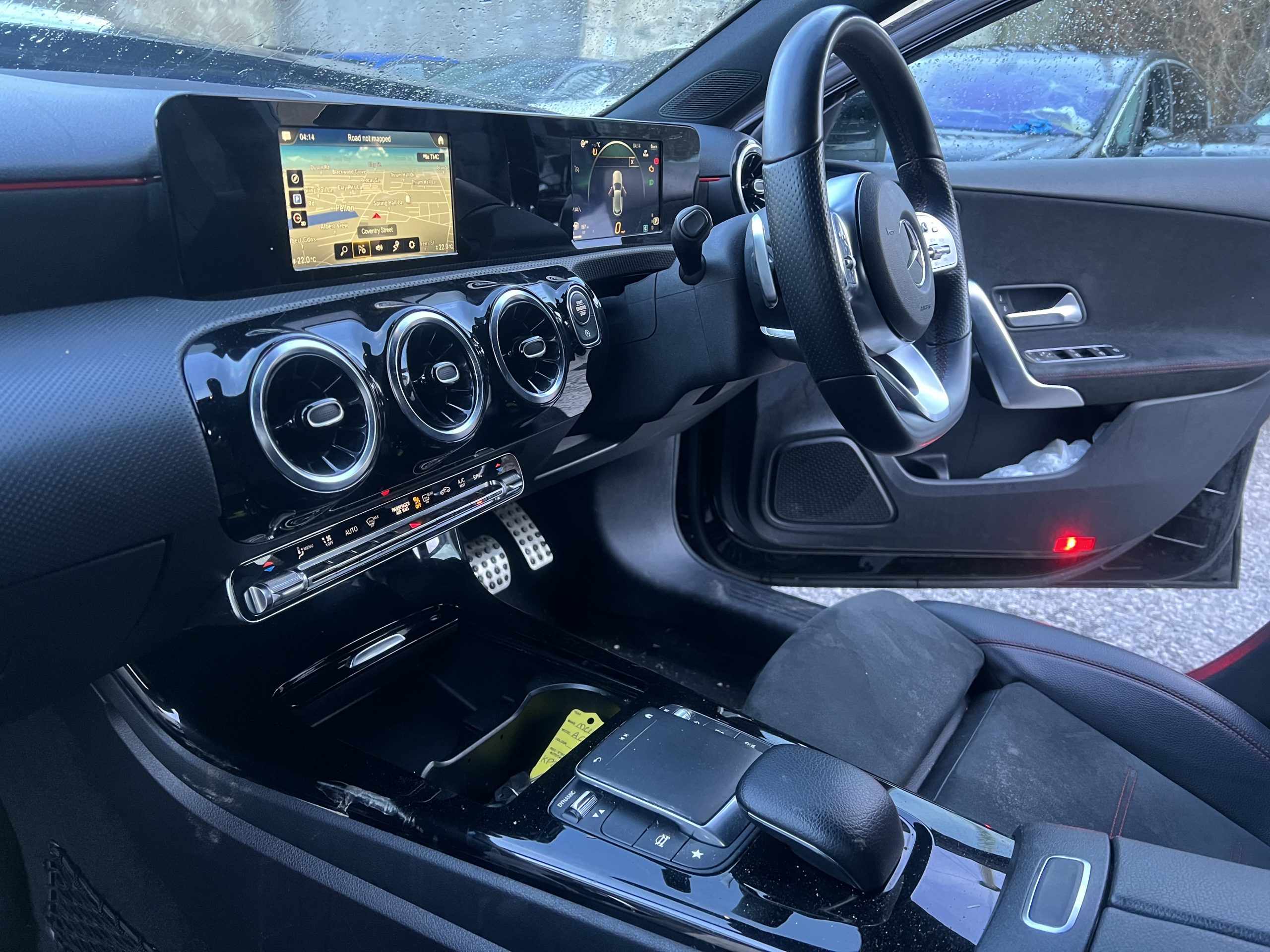 2020 20 MERCEDES-BENZ A CLASS 1.5 A180D AMG LINE AUTO DCT CAT S DAMAGED SALVAGE