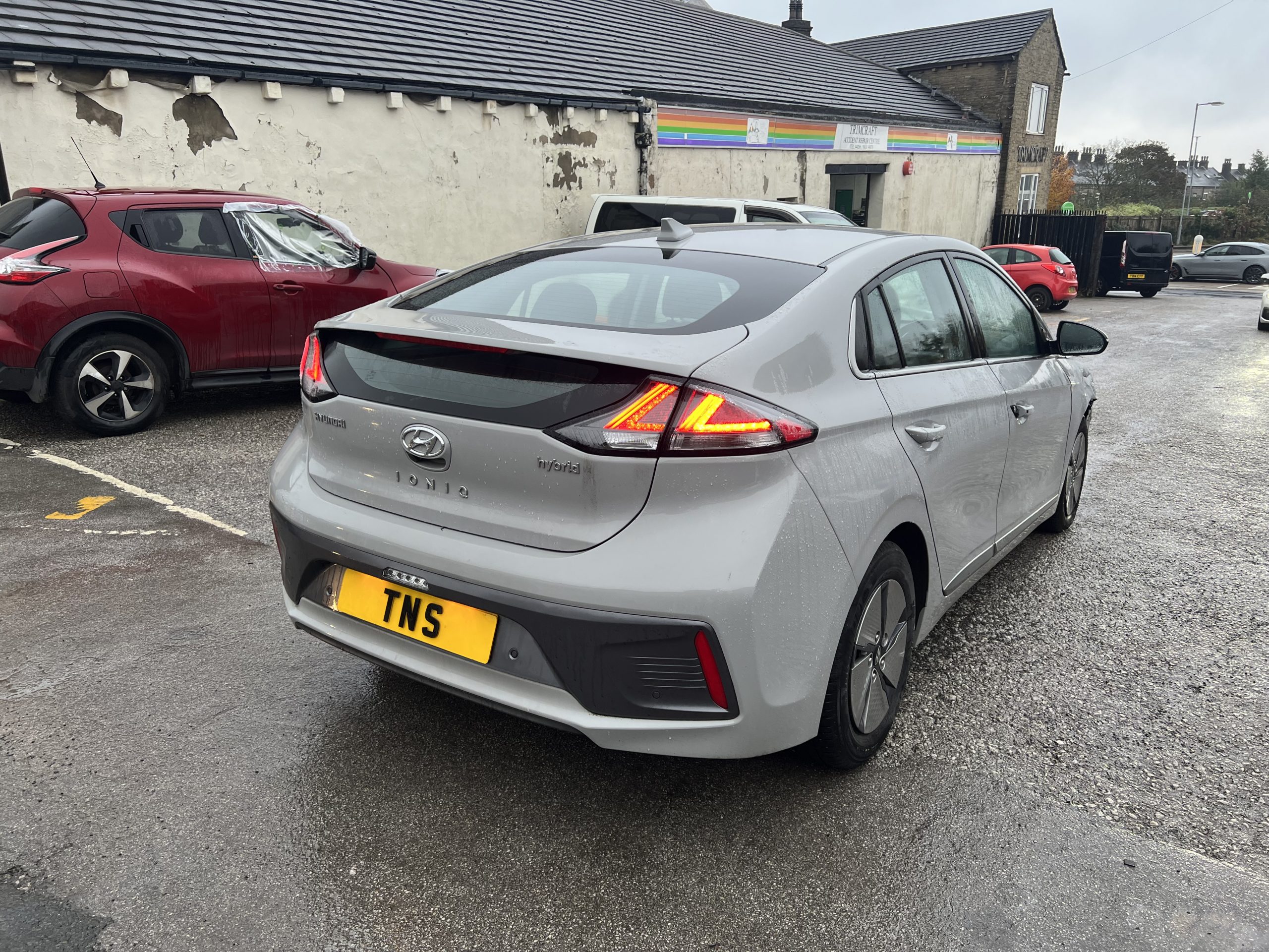 2021 71 HYUNDAI IONIQ 1.6 h-GDi PREMIUM HEV DCT AUTO CAT S DAMAGED SALVAGE