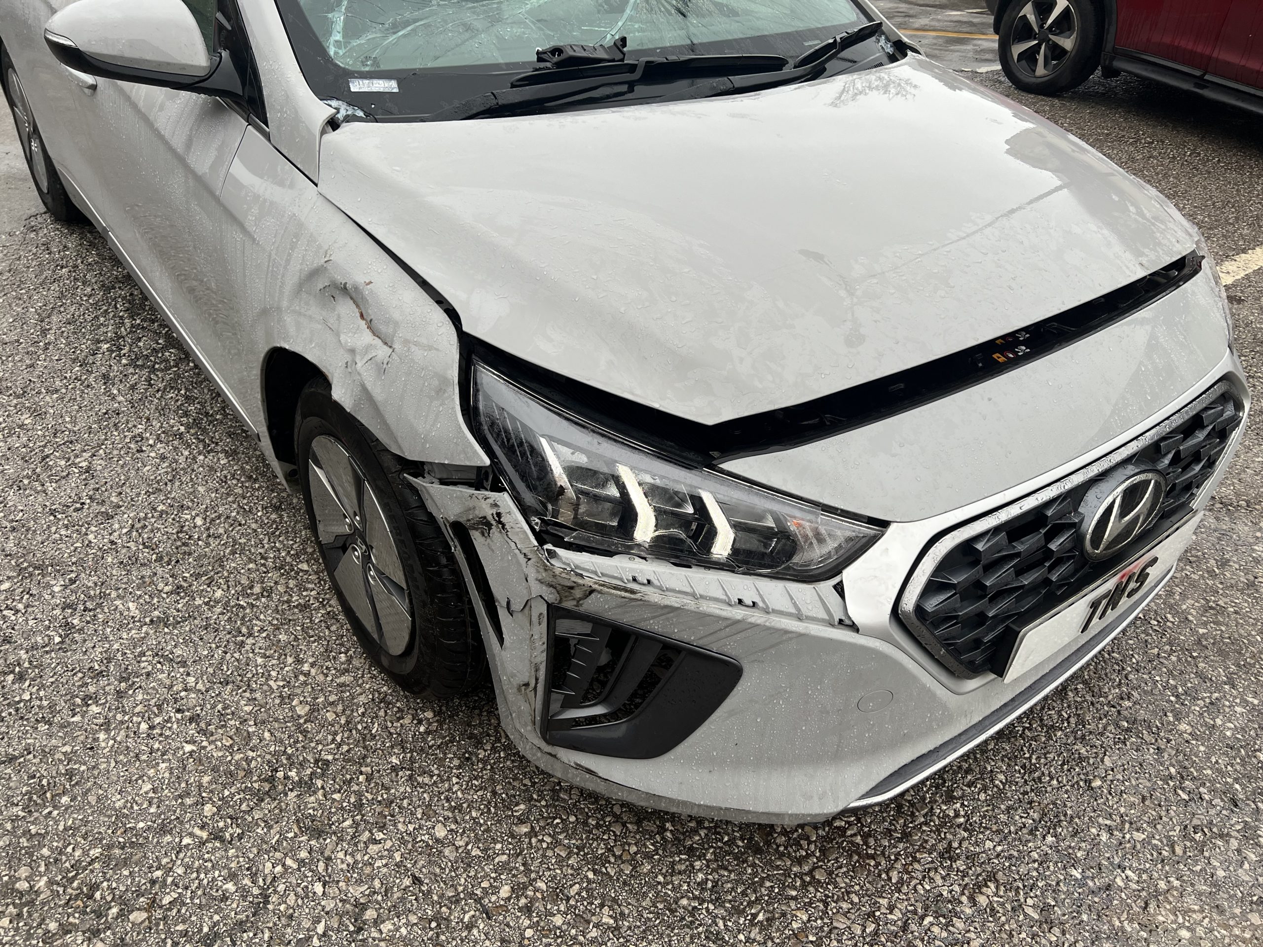 2021 71 HYUNDAI IONIQ 1.6 h-GDi PREMIUM HEV DCT AUTO CAT S DAMAGED SALVAGE