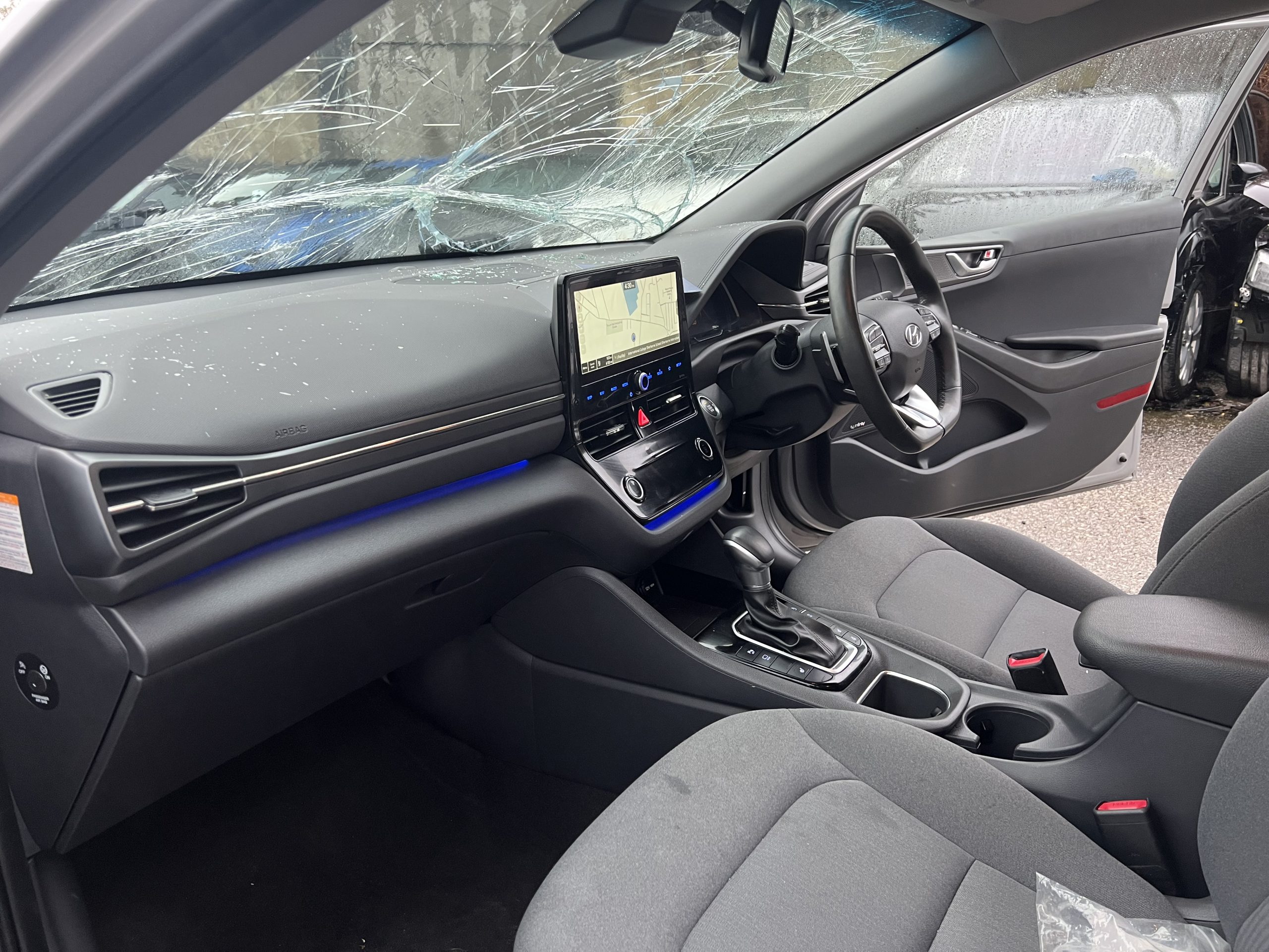 2021 71 HYUNDAI IONIQ 1.6 h-GDi PREMIUM HEV DCT AUTO CAT S DAMAGED SALVAGE