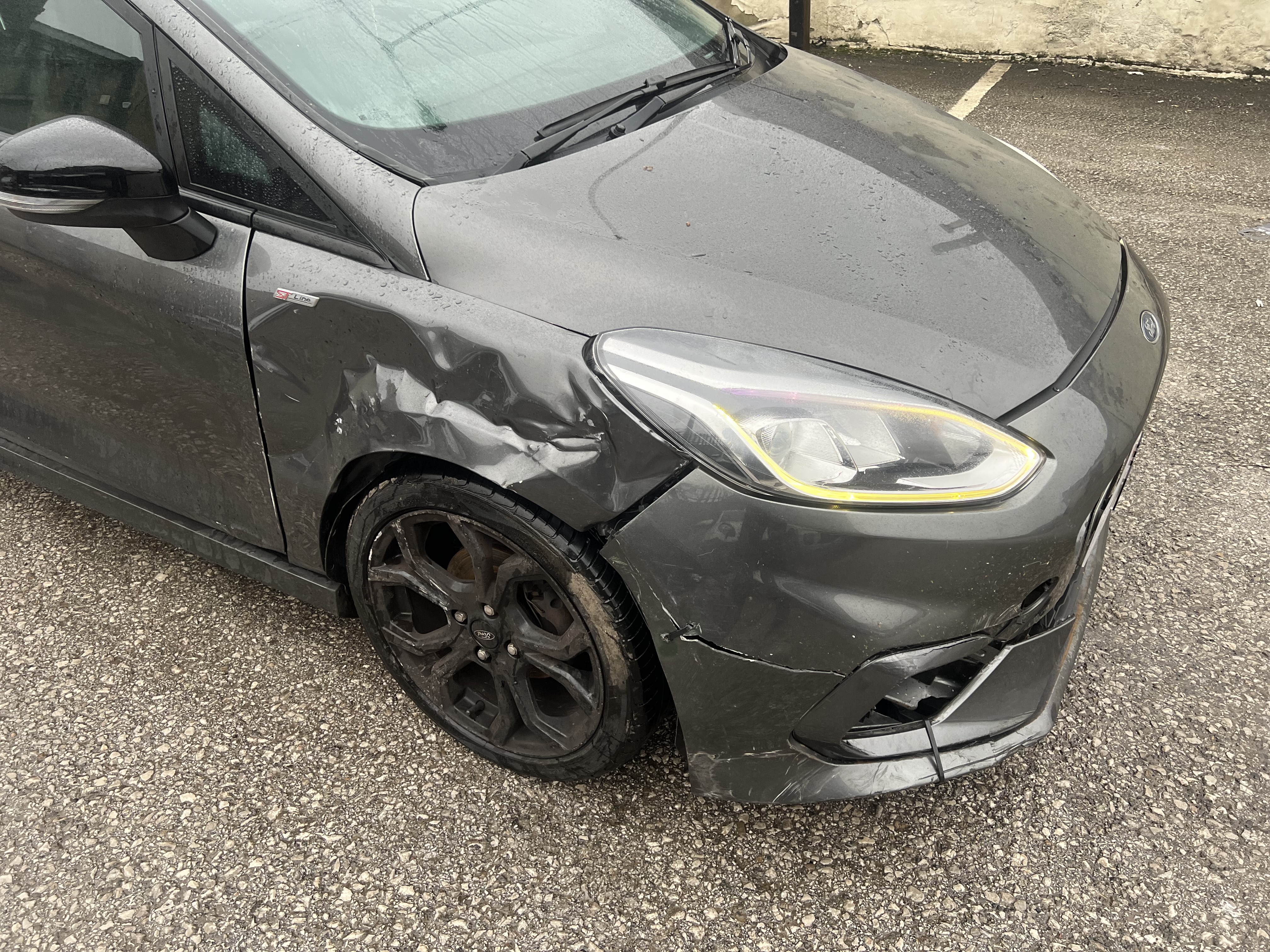 2019 19 FORD FIESTA ST-LINE 1.0T ECOBOOST AUTO EURO 6 UNRECORDED DAMAGED SALVAGE