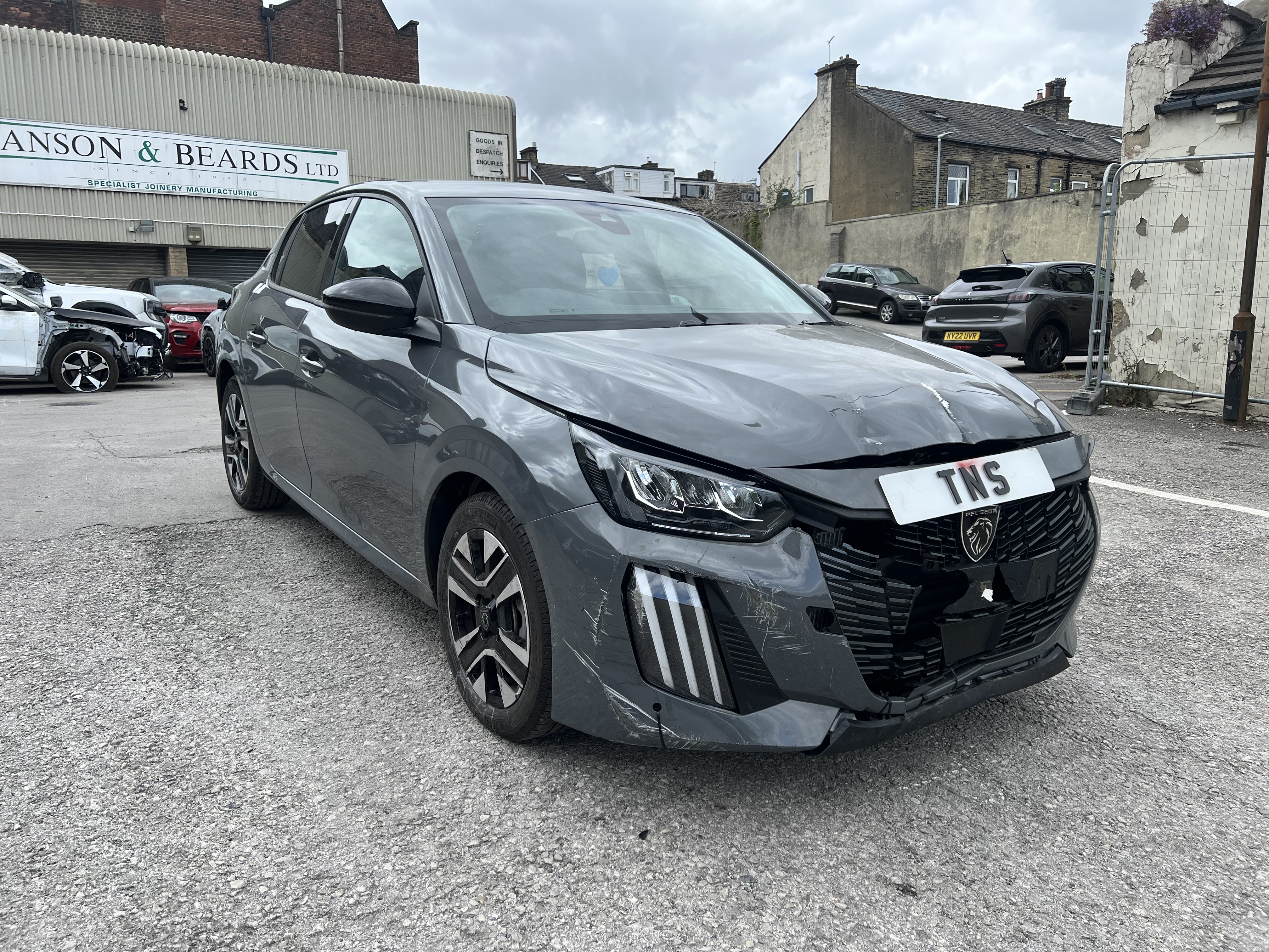 2025 25 PEUGEOT 208 1.2 PURETECH ALLURE EURO 6 CAT S DAMAGED SALVAGE