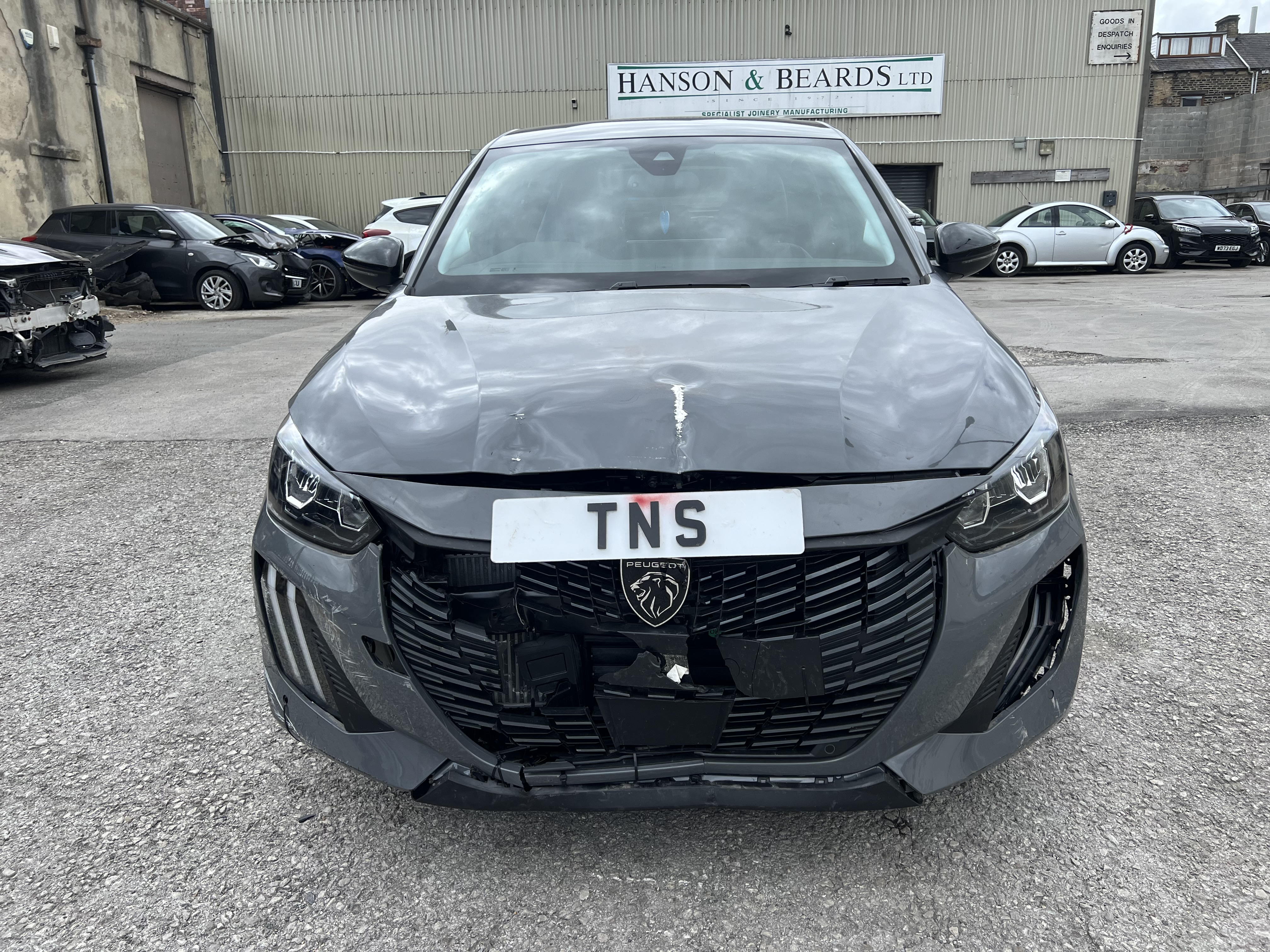 2025 25 PEUGEOT 208 1.2 PURETECH ALLURE EURO 6 CAT S DAMAGED SALVAGE