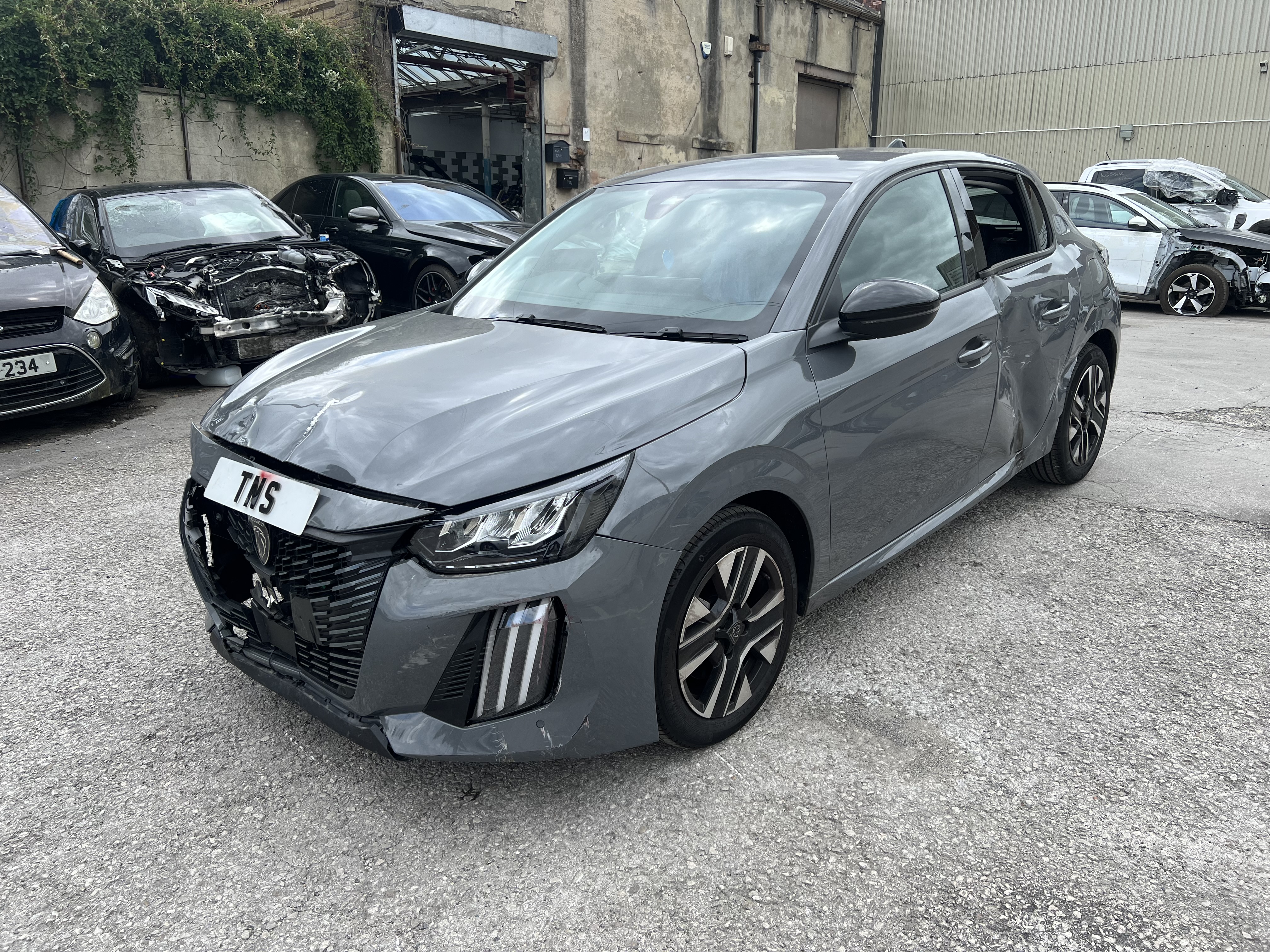 2025 25 PEUGEOT 208 1.2 PURETECH ALLURE EURO 6 CAT S DAMAGED SALVAGE