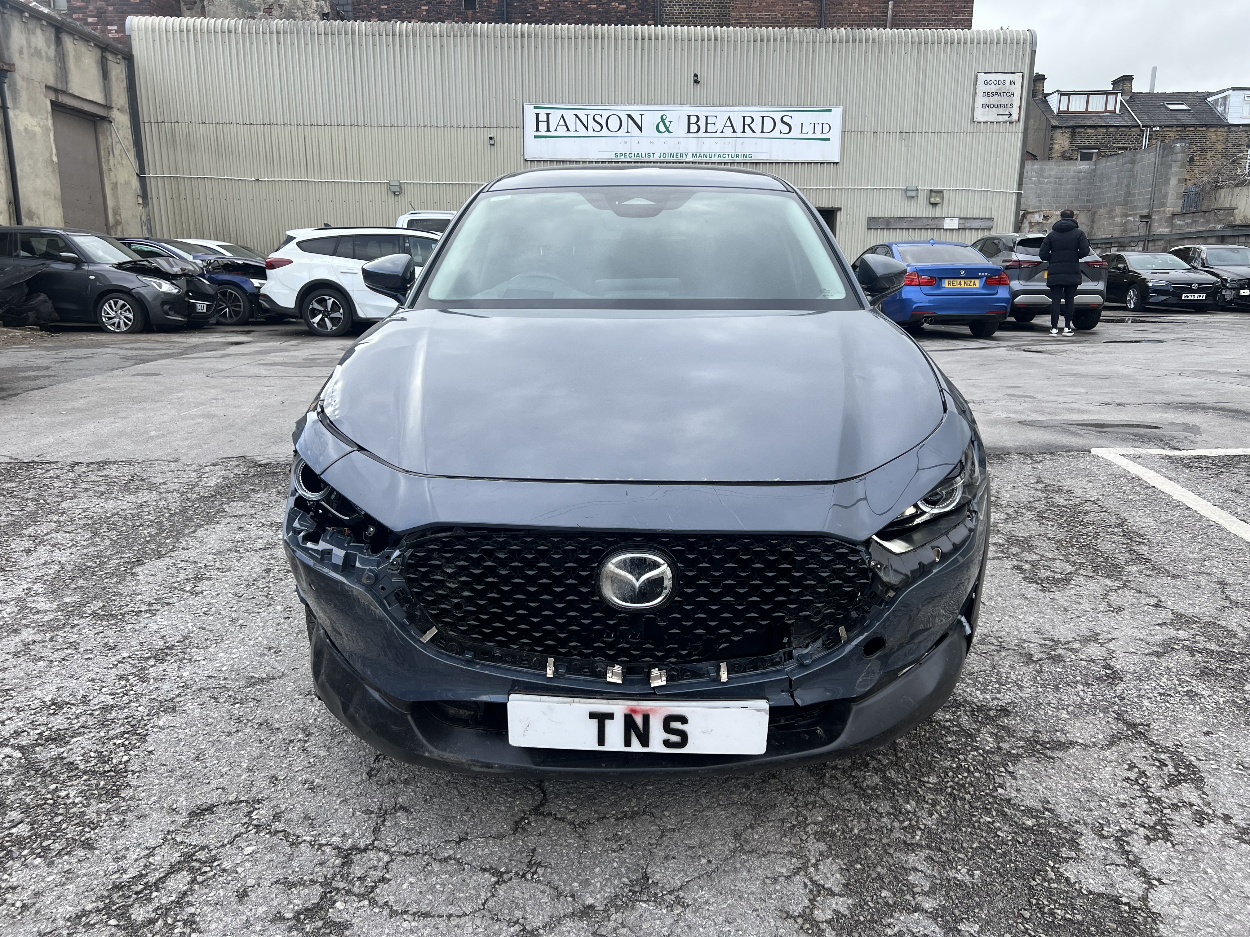 2025 MAZDA CX-30 2.5 eSKYACTIVE G MHEV EXCLUSIVE-LINE AUTO CAT S DAMAGED SALVAGE