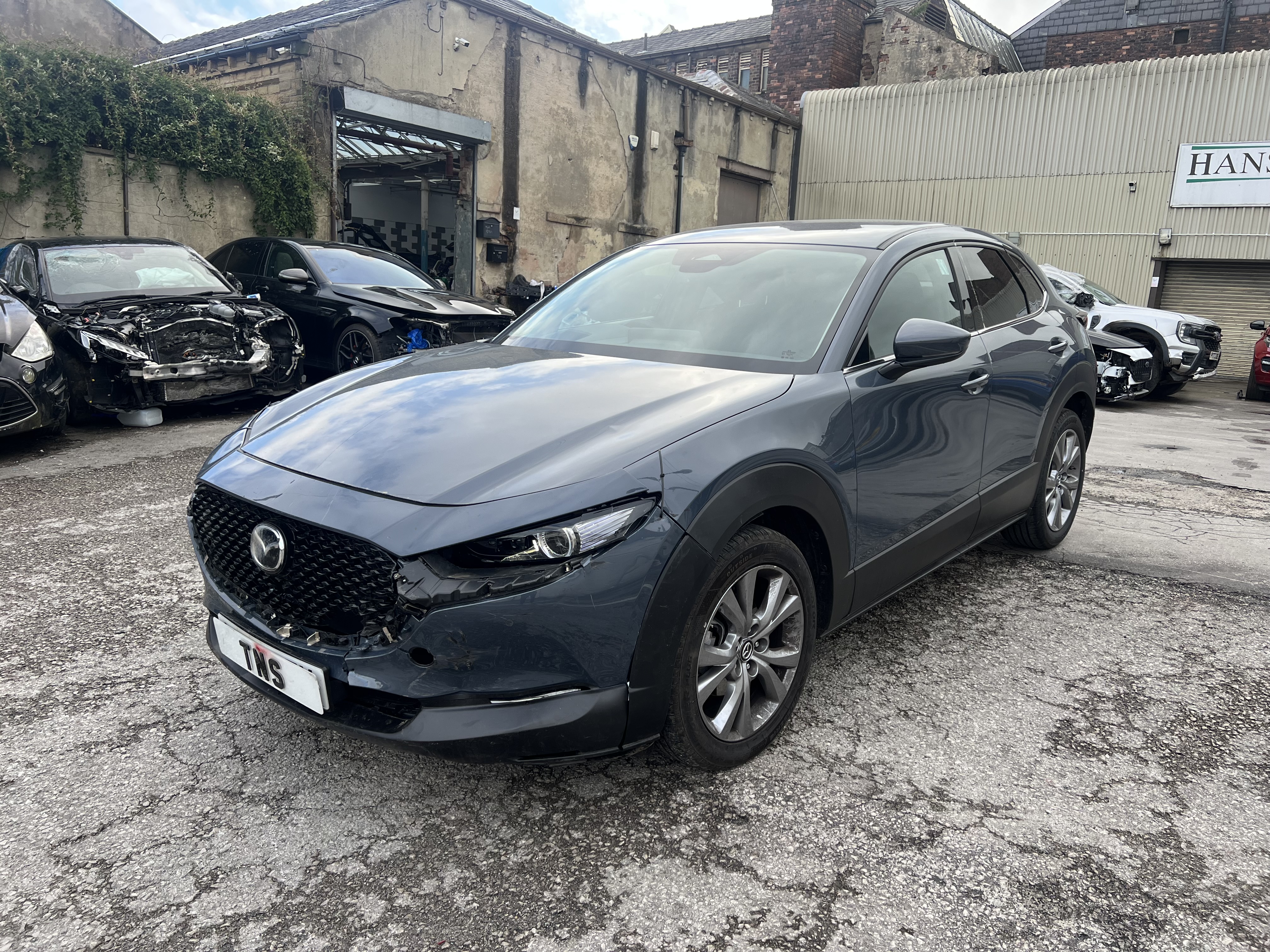 2025 MAZDA CX-30 2.5 eSKYACTIVE G MHEV EXCLUSIVE-LINE AUTO CAT S DAMAGED SALVAGE