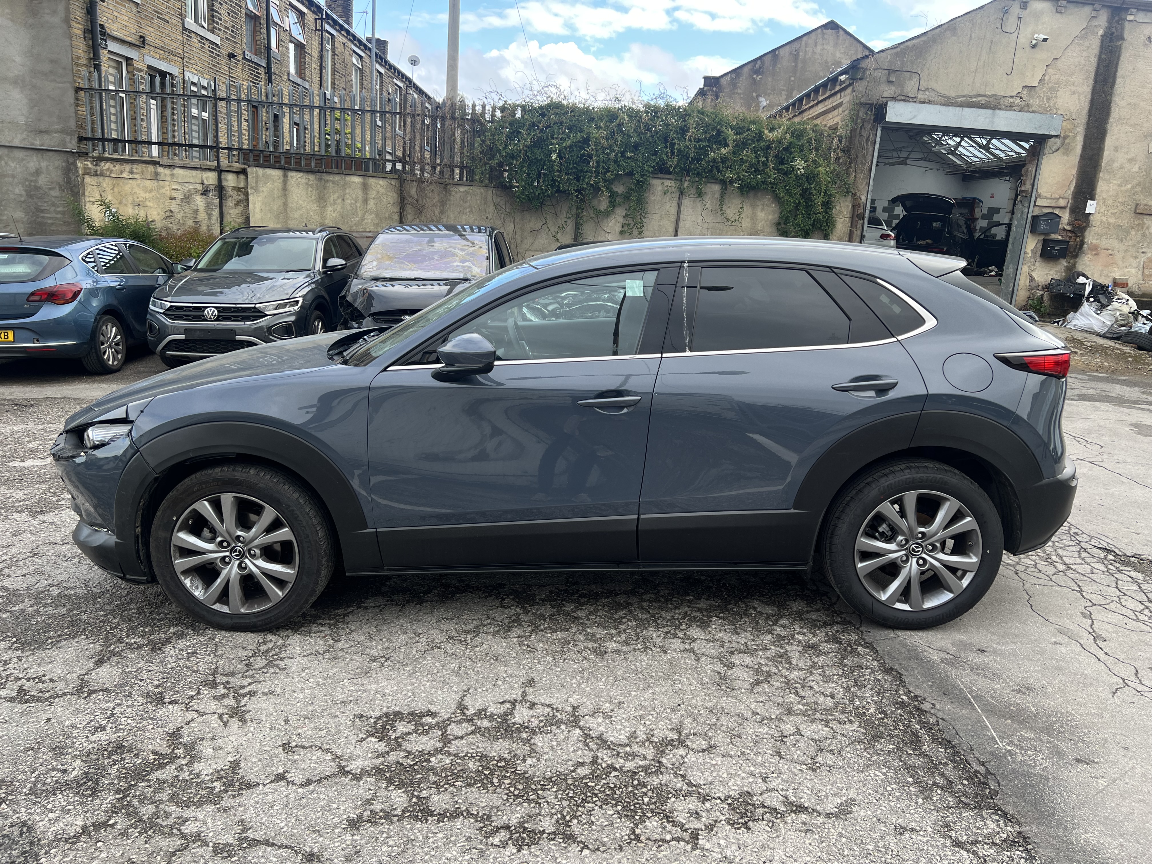 2025 MAZDA CX-30 2.5 eSKYACTIVE G MHEV EXCLUSIVE-LINE AUTO CAT S DAMAGED SALVAGE