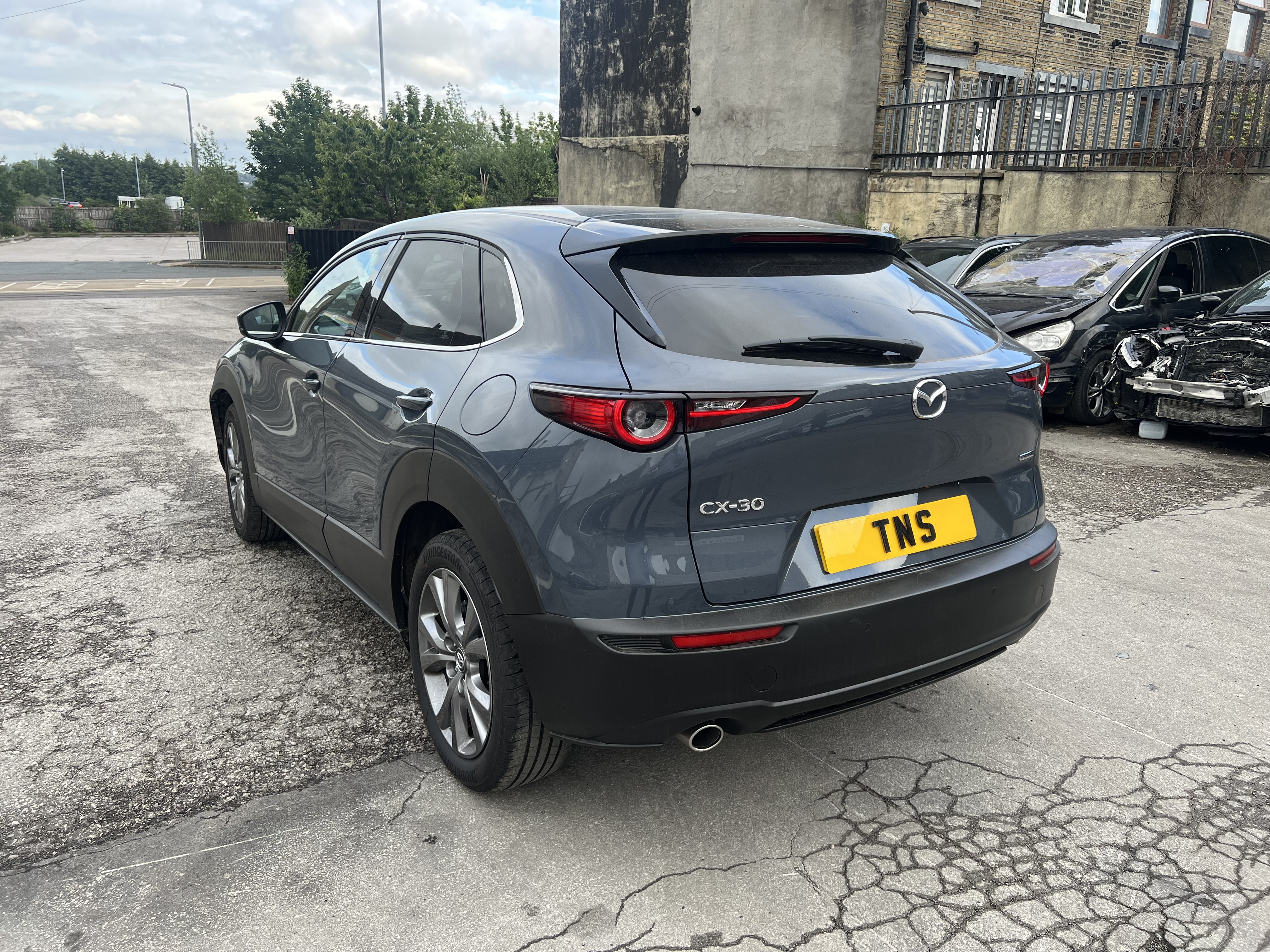 2025 MAZDA CX-30 2.5 eSKYACTIVE G MHEV EXCLUSIVE-LINE AUTO CAT S DAMAGED SALVAGE