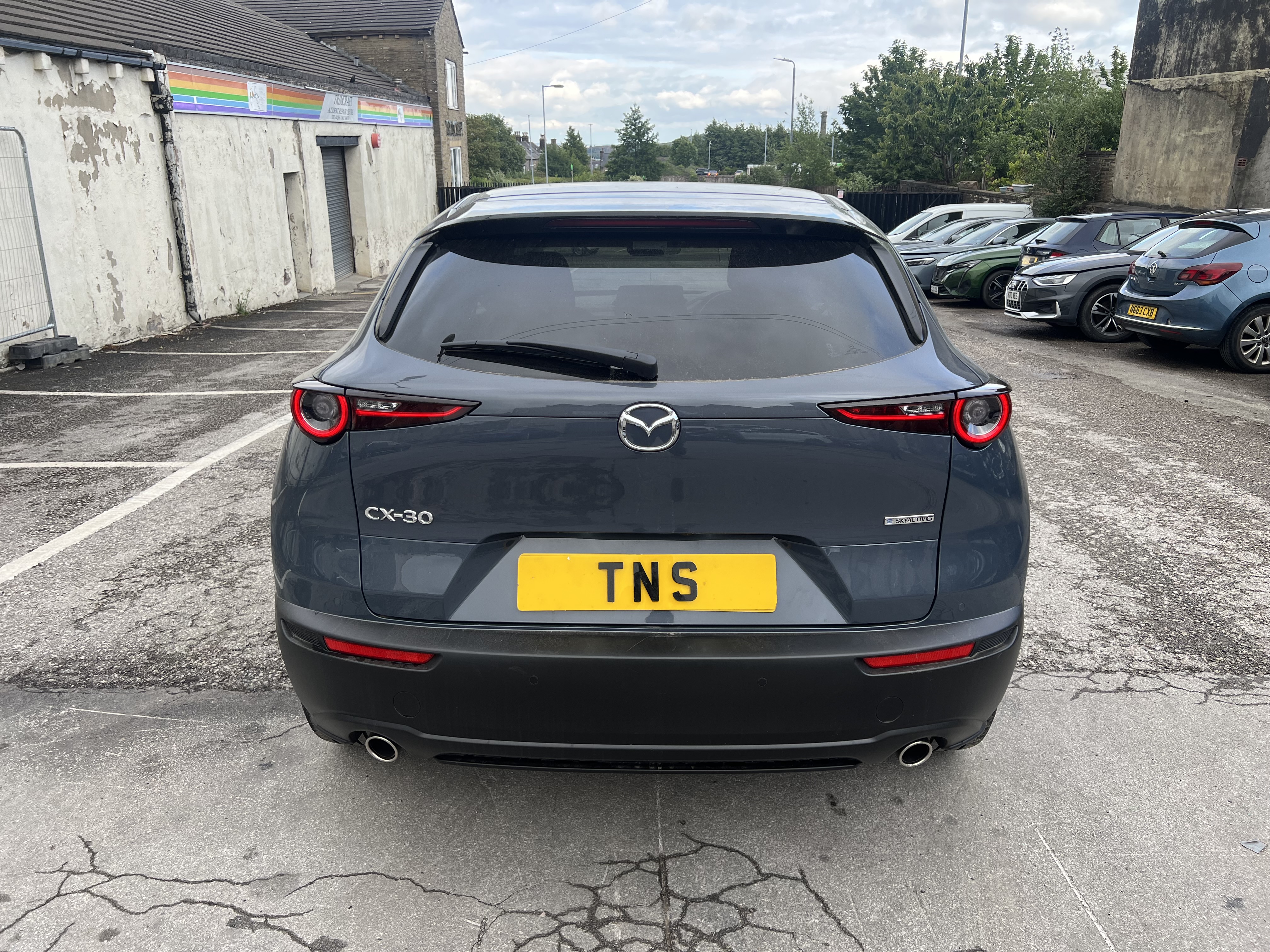 2025 MAZDA CX-30 2.5 eSKYACTIVE G MHEV EXCLUSIVE-LINE AUTO CAT S DAMAGED SALVAGE