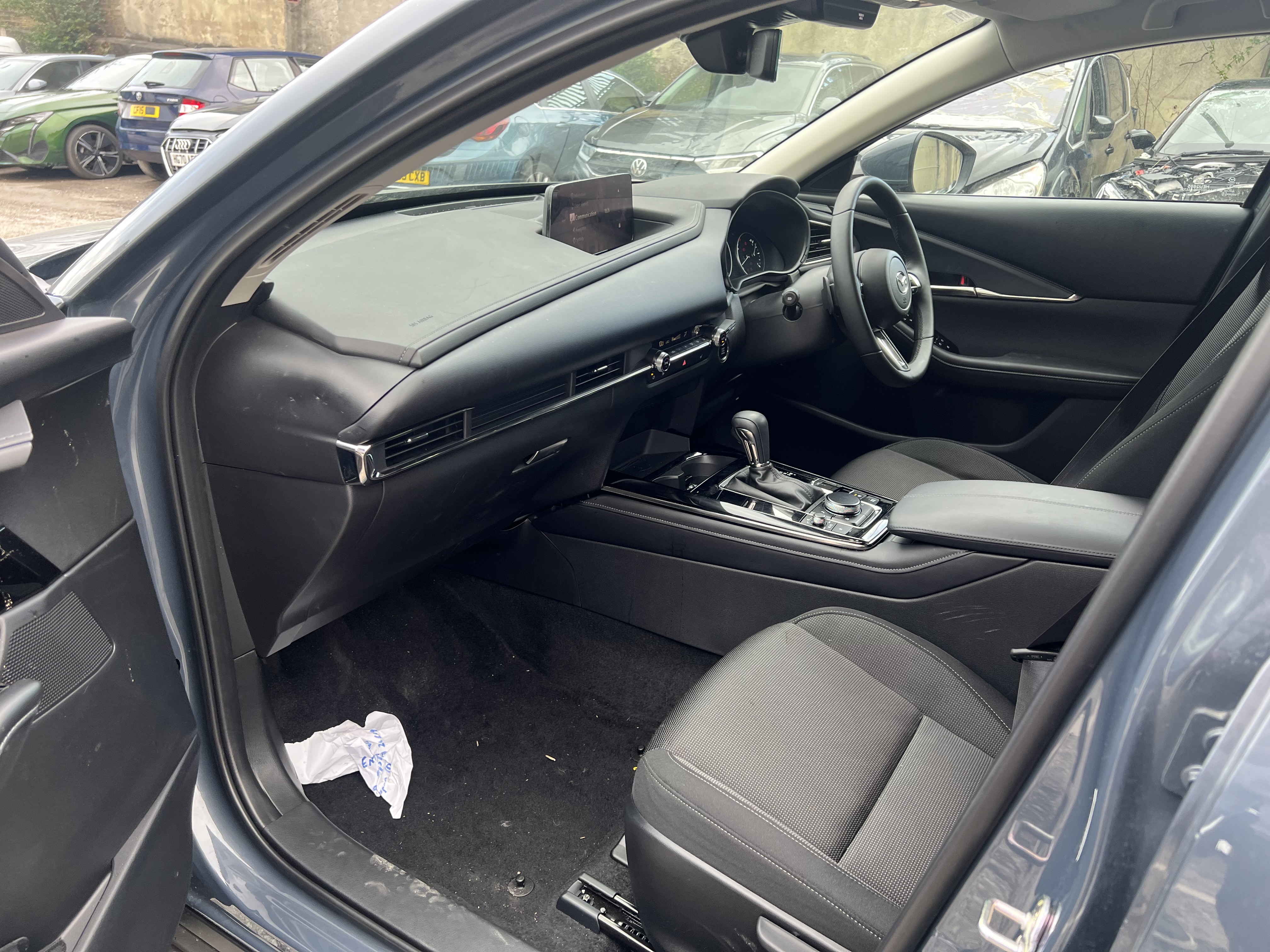 2025 MAZDA CX-30 2.5 eSKYACTIVE G MHEV EXCLUSIVE-LINE AUTO CAT S DAMAGED SALVAGE