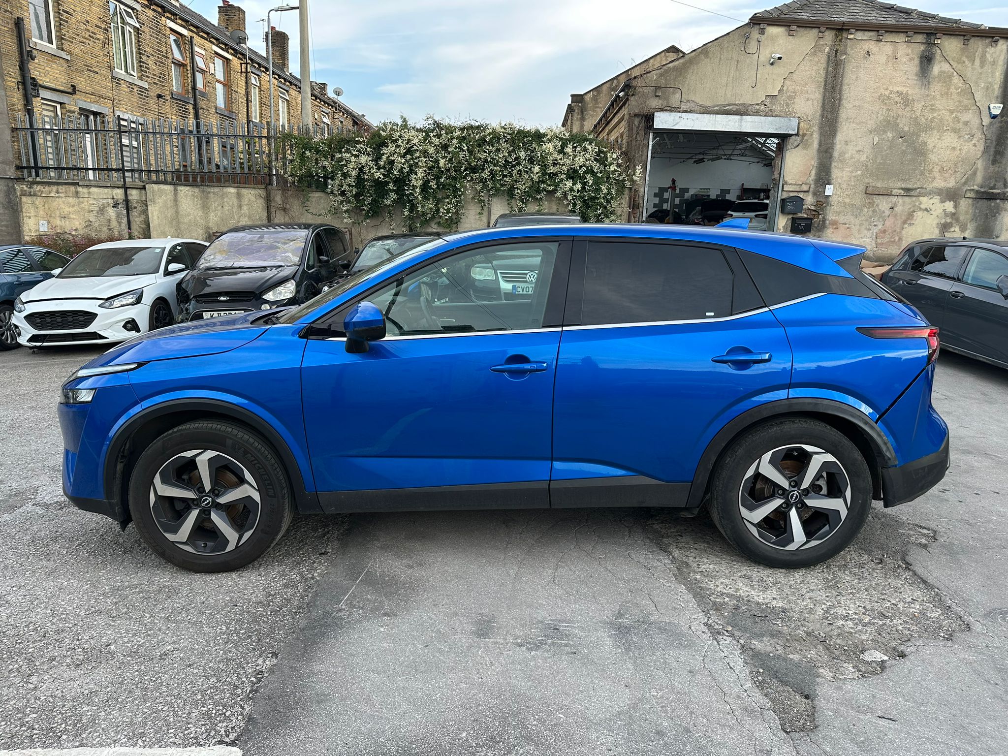 2022 72 NISSAN QASHQAI 1.3 DIG-T MHEV N-CONNECTA EURO 6 CAT S DAMAGED SALVAGE