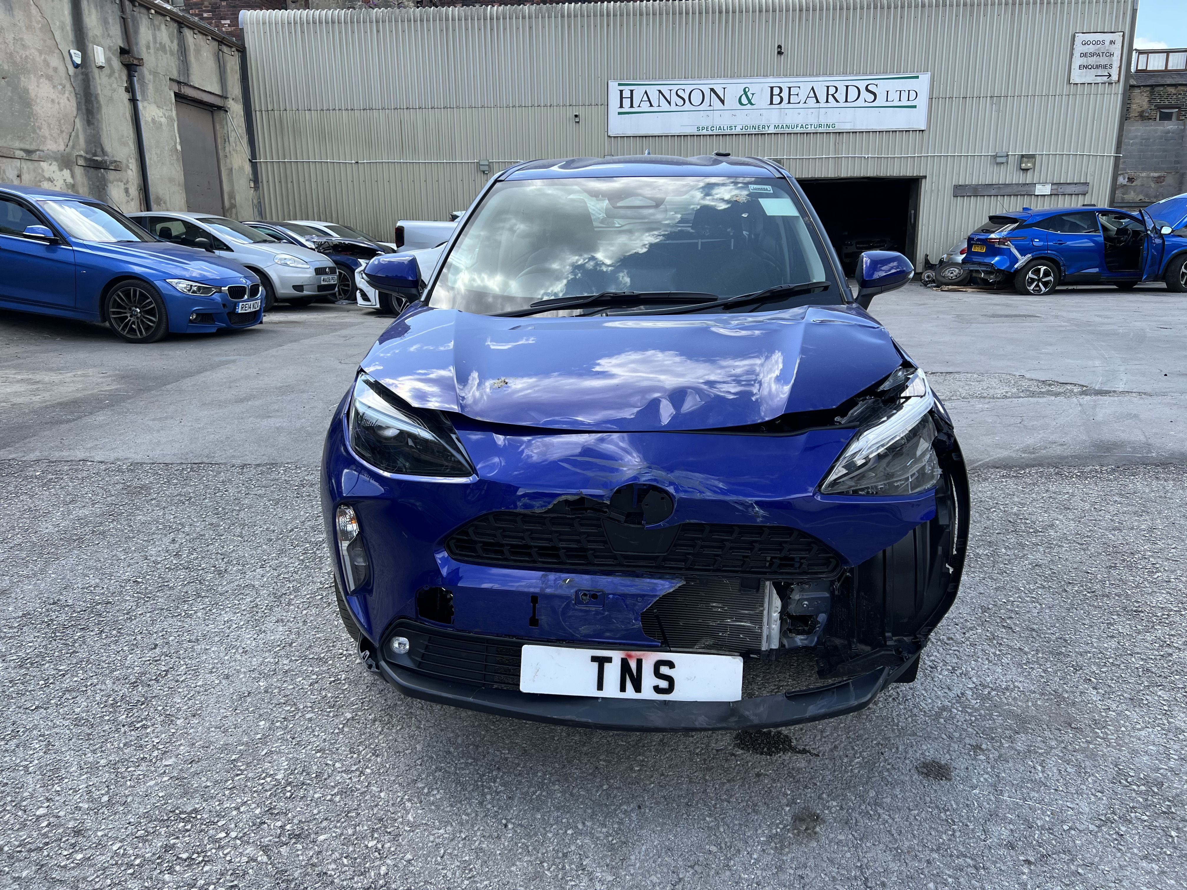 2025 25 TOYOTA YARIS CROSS 1.5 VVT-h ICON E-CVT AUTO CAT S DAMAGED SALVAGE