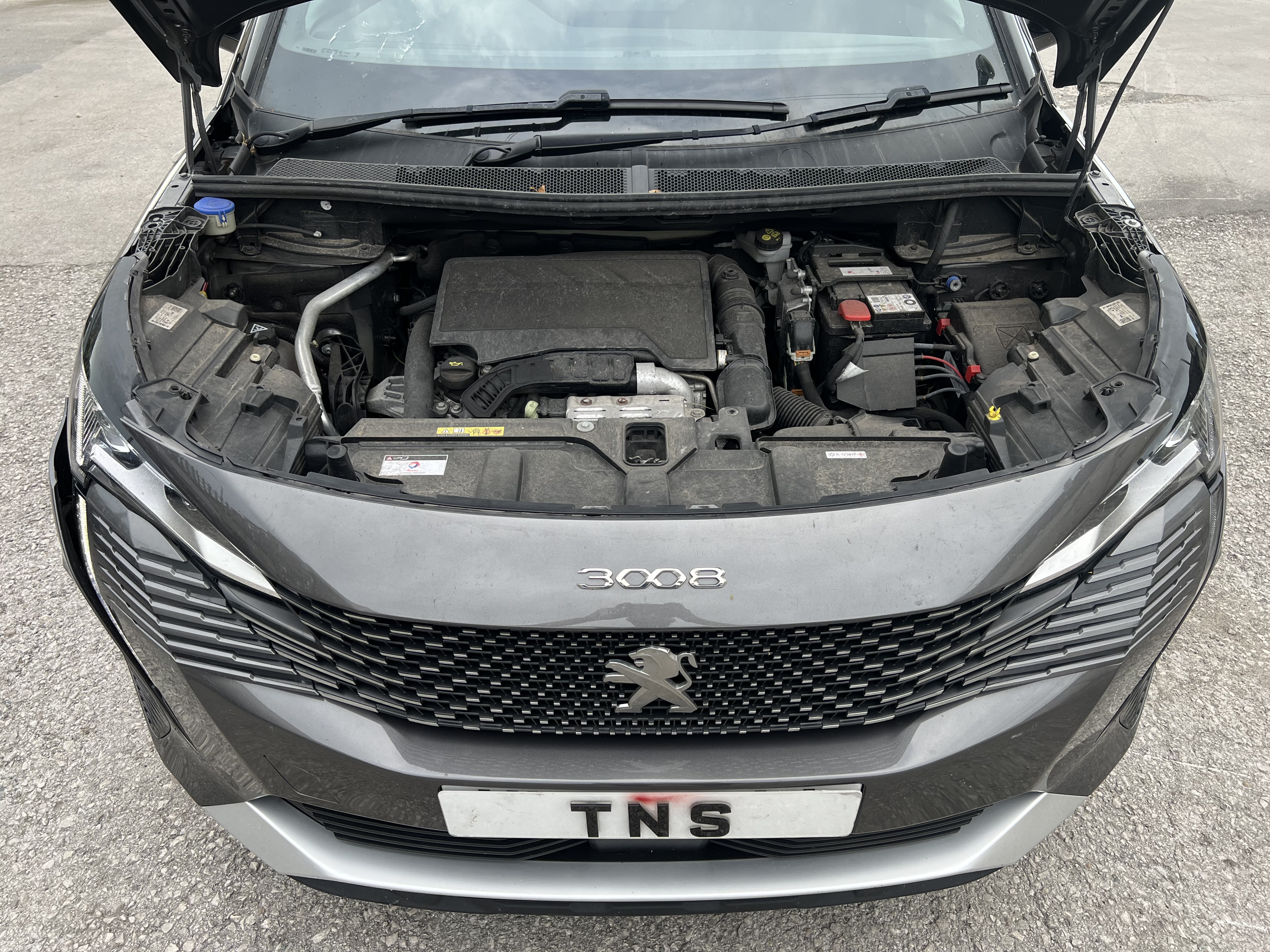 2023 23 PEUGEOT 3008 1.2 PURETECH GT AUTO CAT S DAMAGED SALVAGE