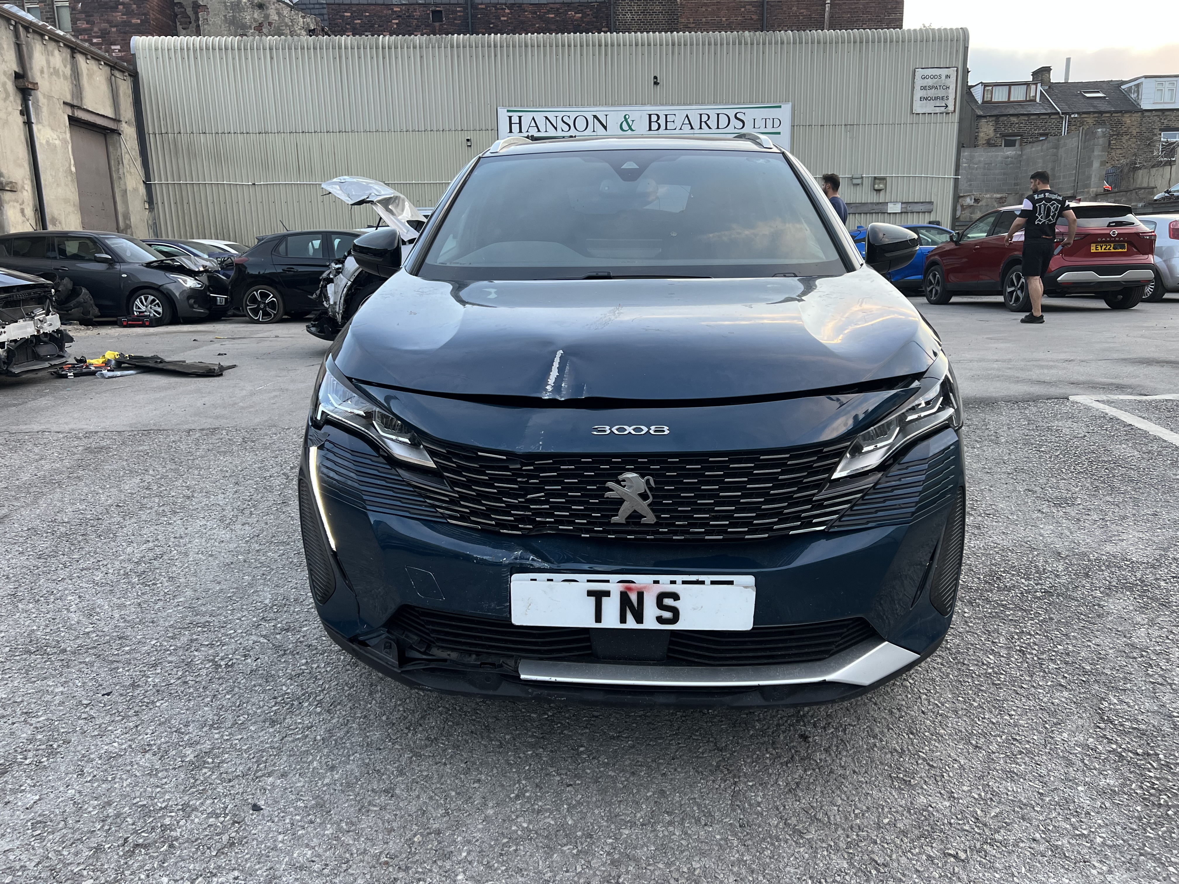 2023 73 PEUGEOT 3008 1.2 MHEV ALLURE PREMIUM + AUTO CAT N DAMAGED SALVAGE