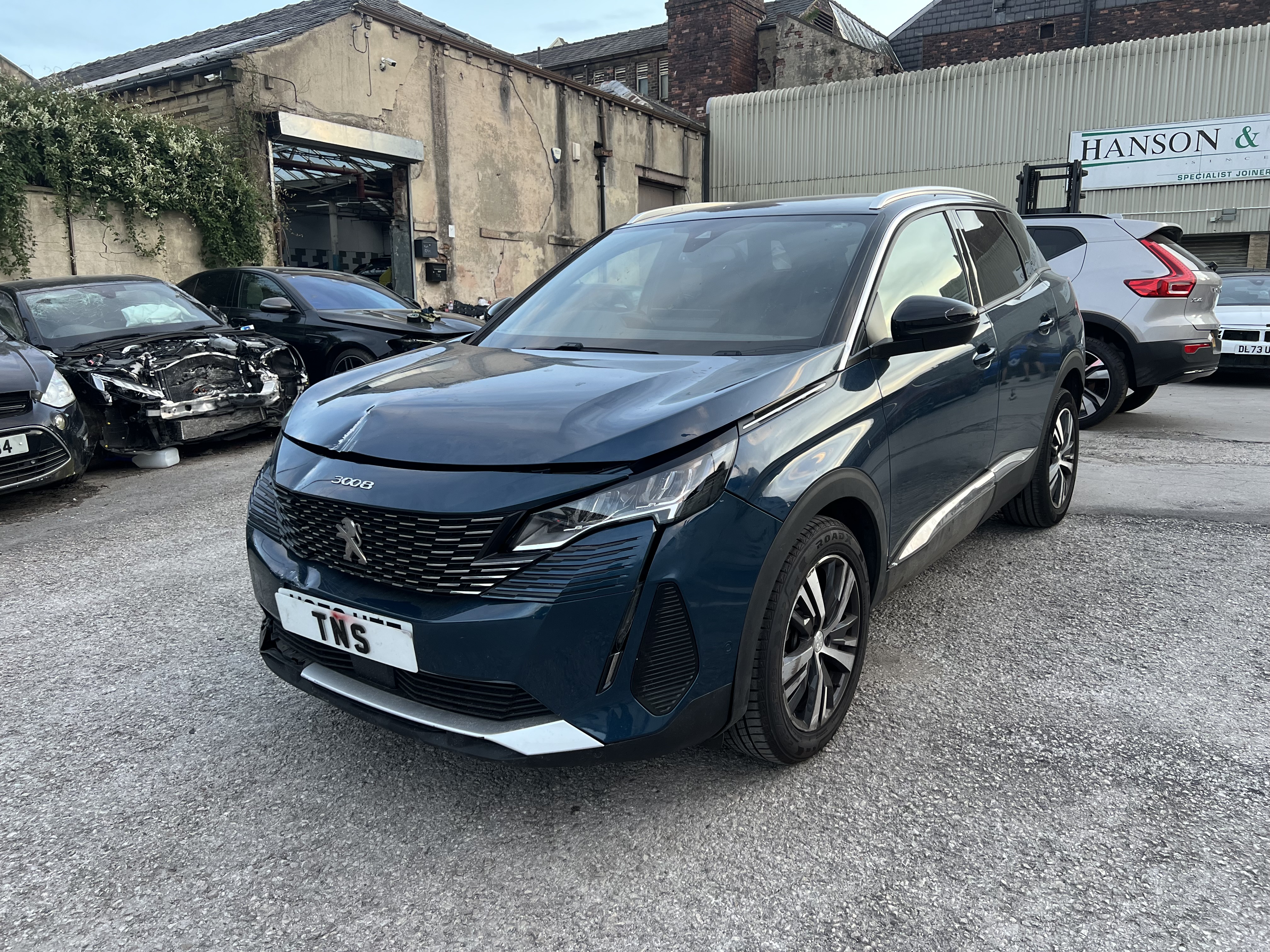 2023 73 PEUGEOT 3008 1.2 MHEV ALLURE PREMIUM + AUTO CAT N DAMAGED SALVAGE