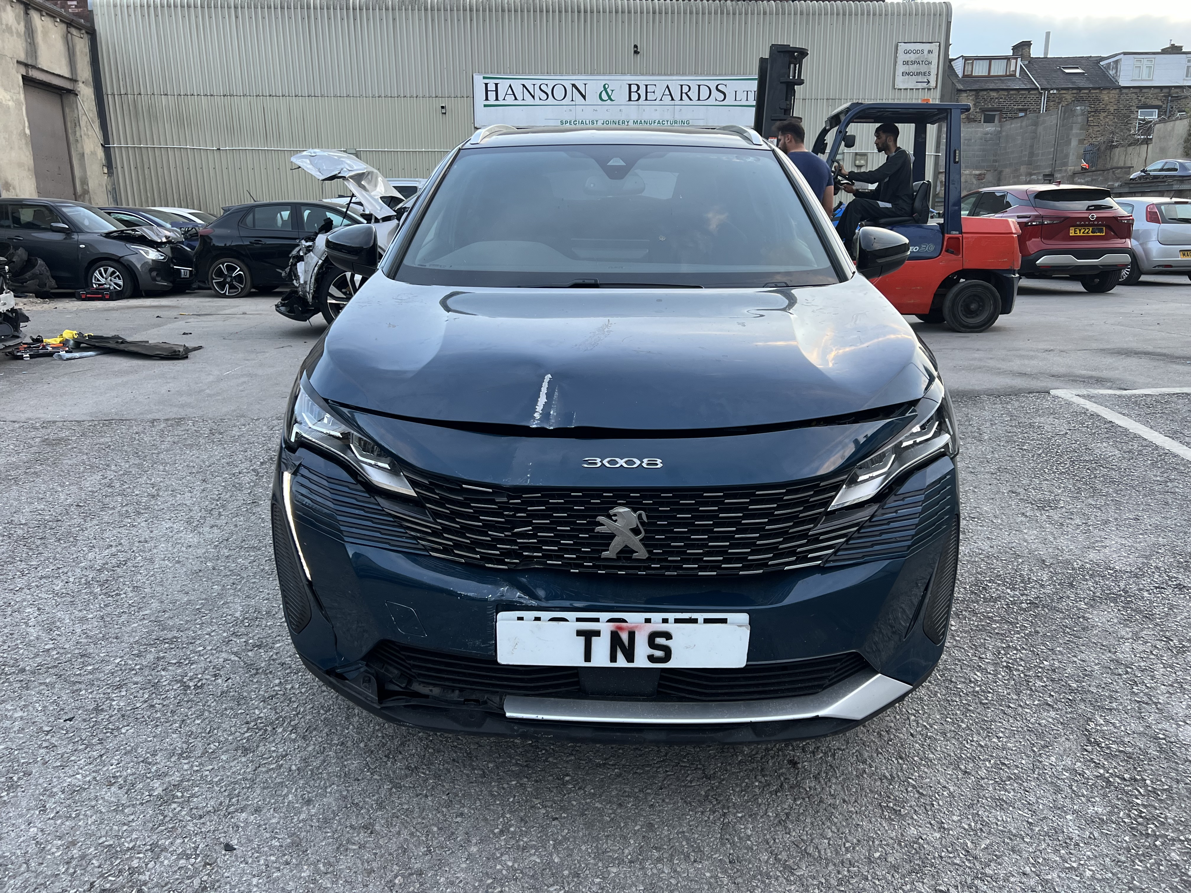 2023 73 PEUGEOT 3008 1.2 MHEV ALLURE PREMIUM + AUTO CAT N DAMAGED SALVAGE
