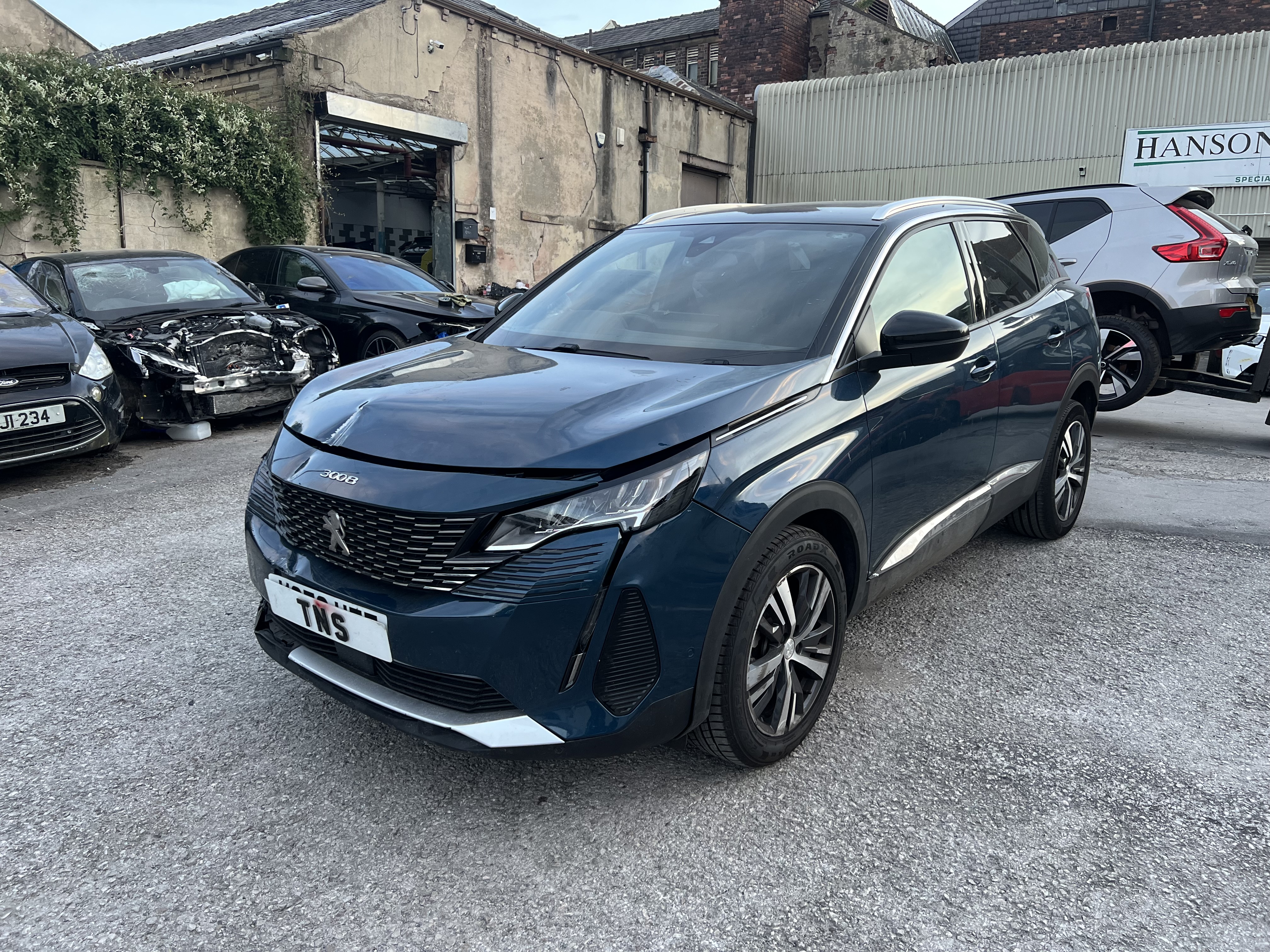 2023 73 PEUGEOT 3008 1.2 MHEV ALLURE PREMIUM + AUTO CAT N DAMAGED SALVAGE