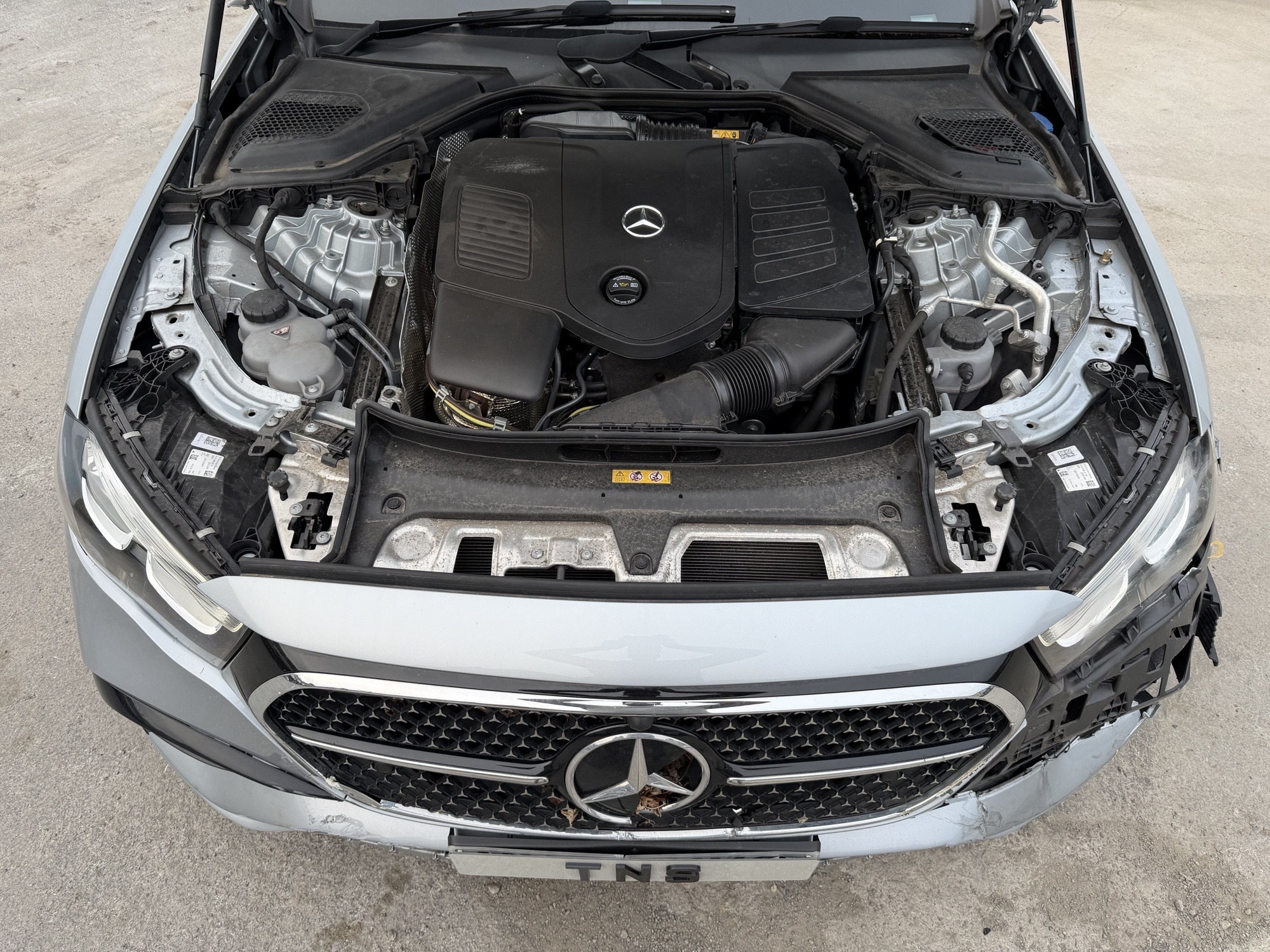 2024 24 MERCEDES E CLASS 2.0 E200h AUTO MHEV AMG LINE CAT S DAMAGED SALVAGE