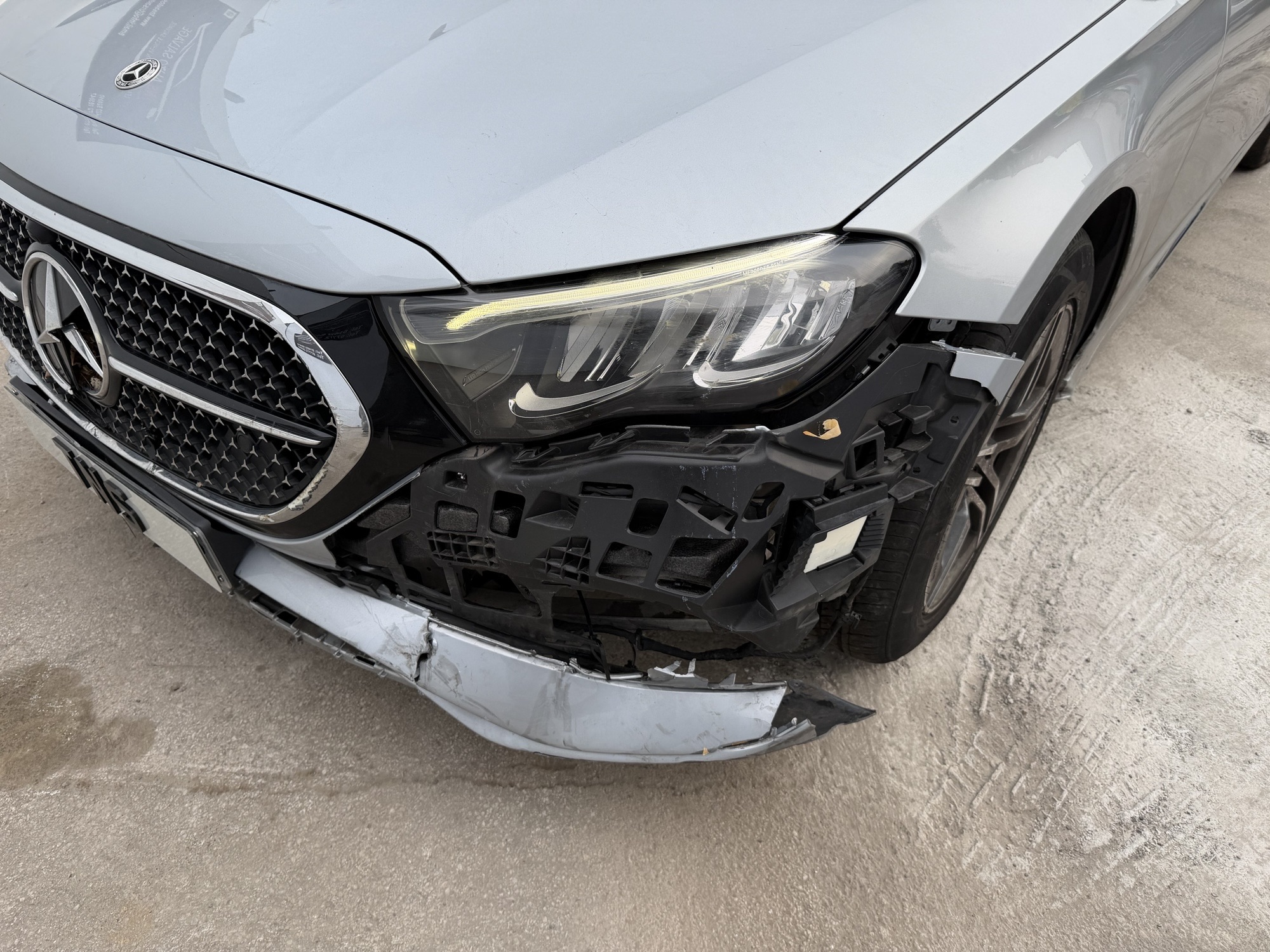 2024 24 MERCEDES E CLASS 2.0 E200h AUTO MHEV AMG LINE CAT S DAMAGED SALVAGE
