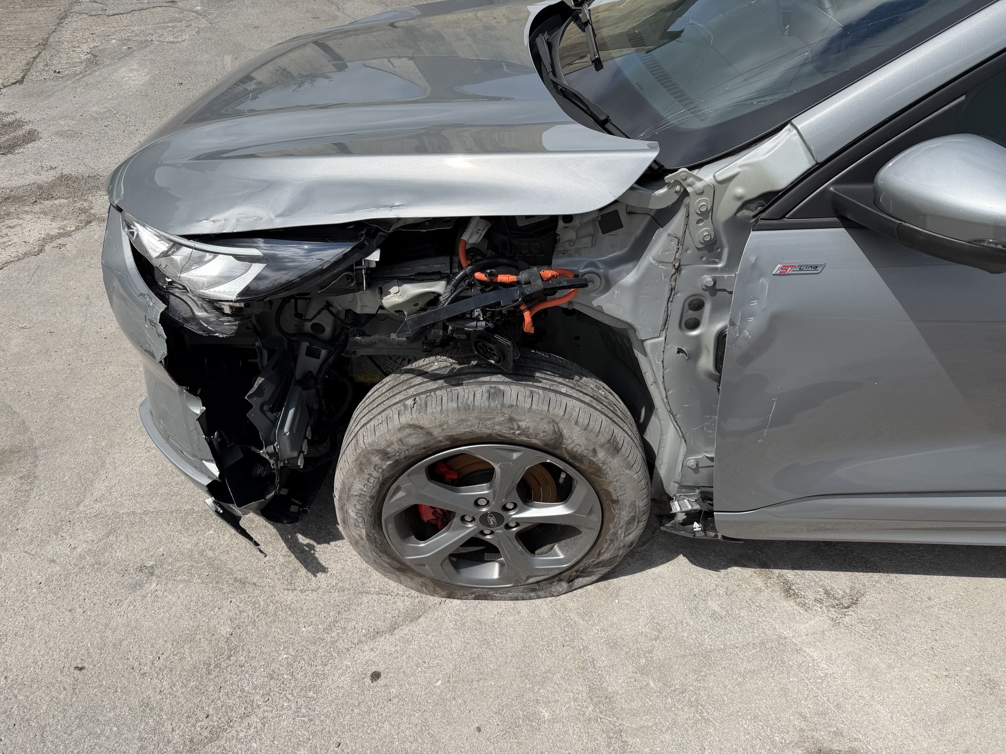 2024 74 FORD KUGA 2.5 DURATEC ST-LINE PLUG IN AUTO CVT CAT S DAMAGED SALVAGE